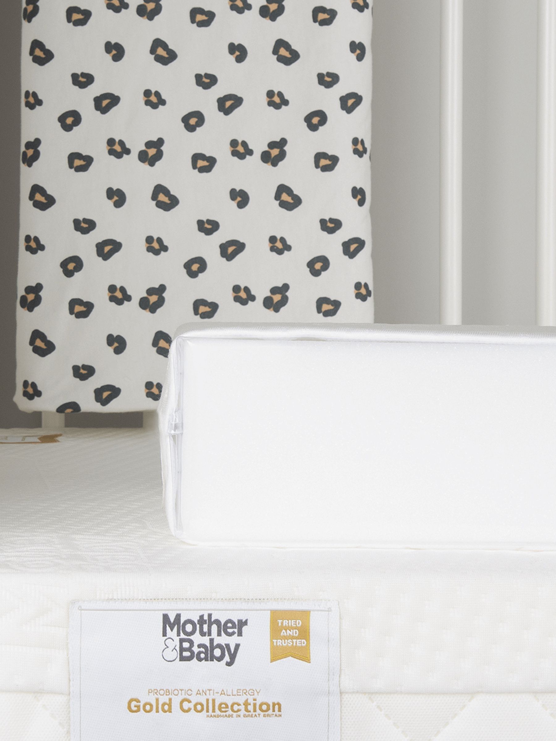 White Mother&Baby Anti Allergy Foam Cot Mattress - Image 1 of 3