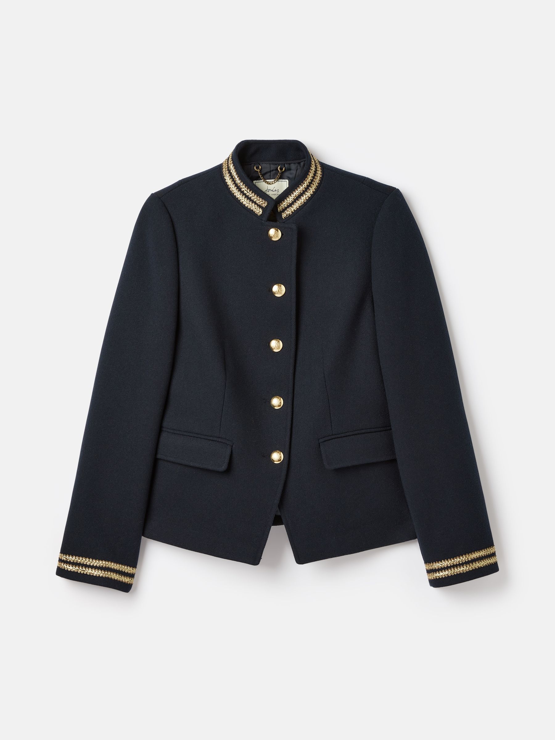 Dulcote Navy Band Jacket - Image 6 of 6