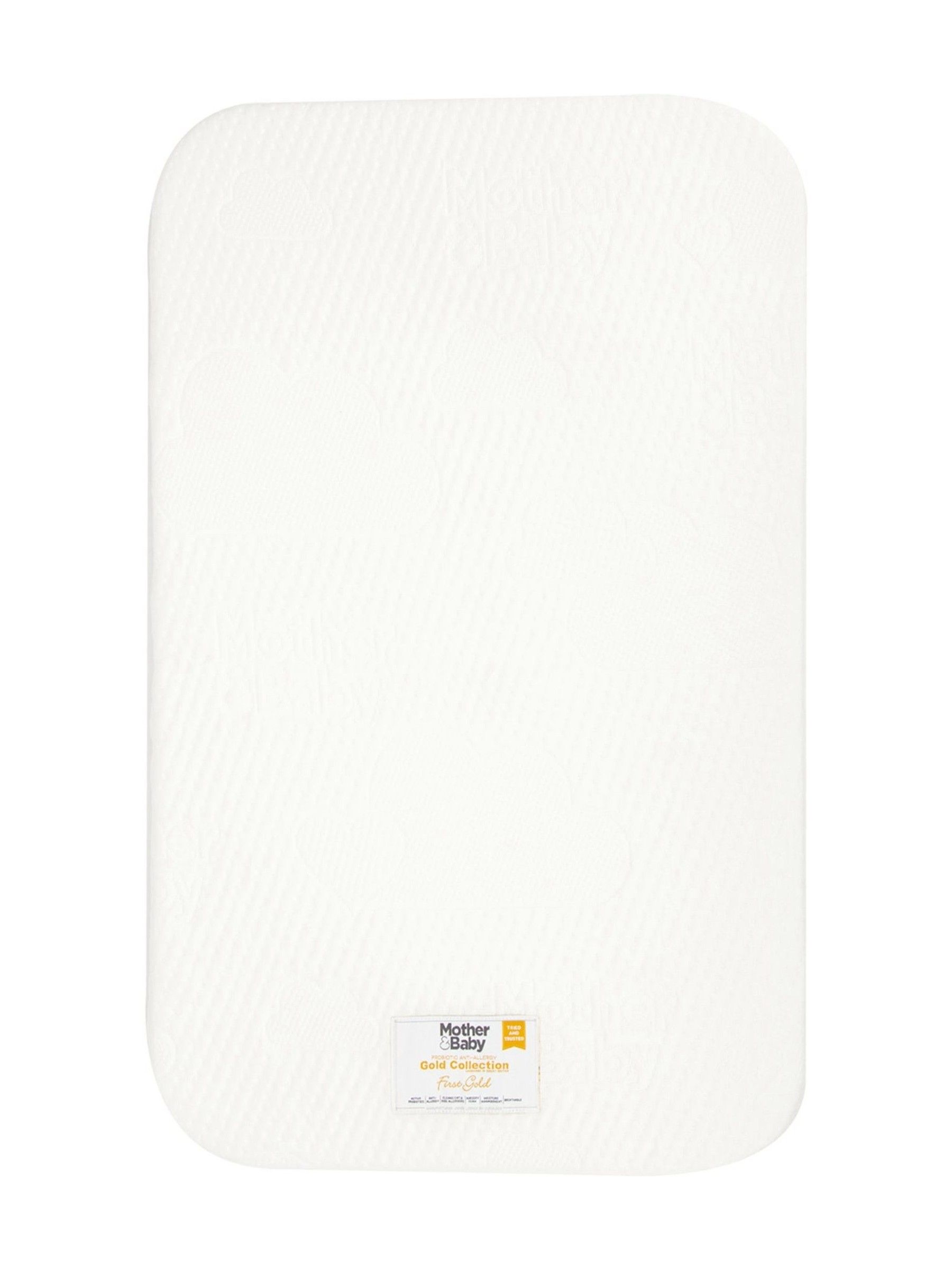 White Mother&Baby Anti Allergy Foam Co Sleeper Mattress - Image 1 of 5