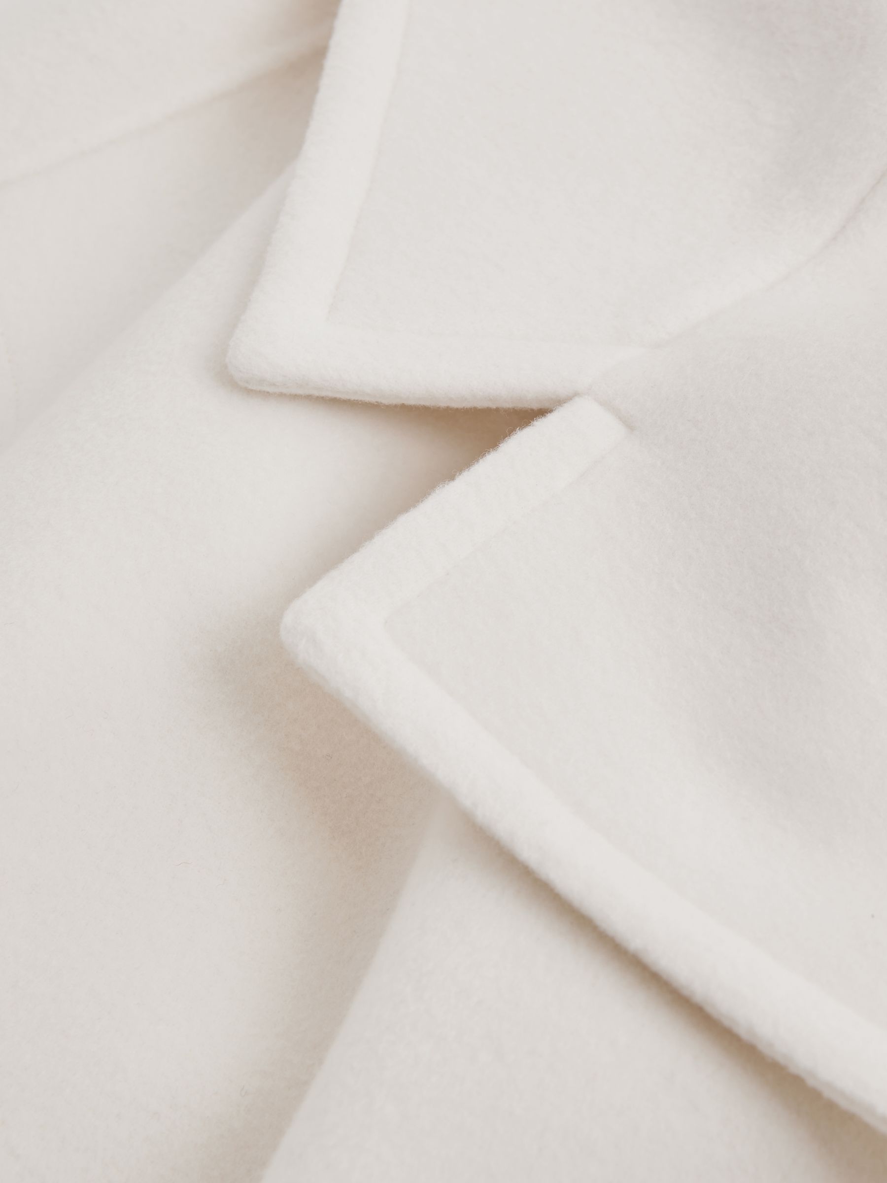 Atelier Wool-Cashmere Blindseam Coat in Cream - Image 6 of 6