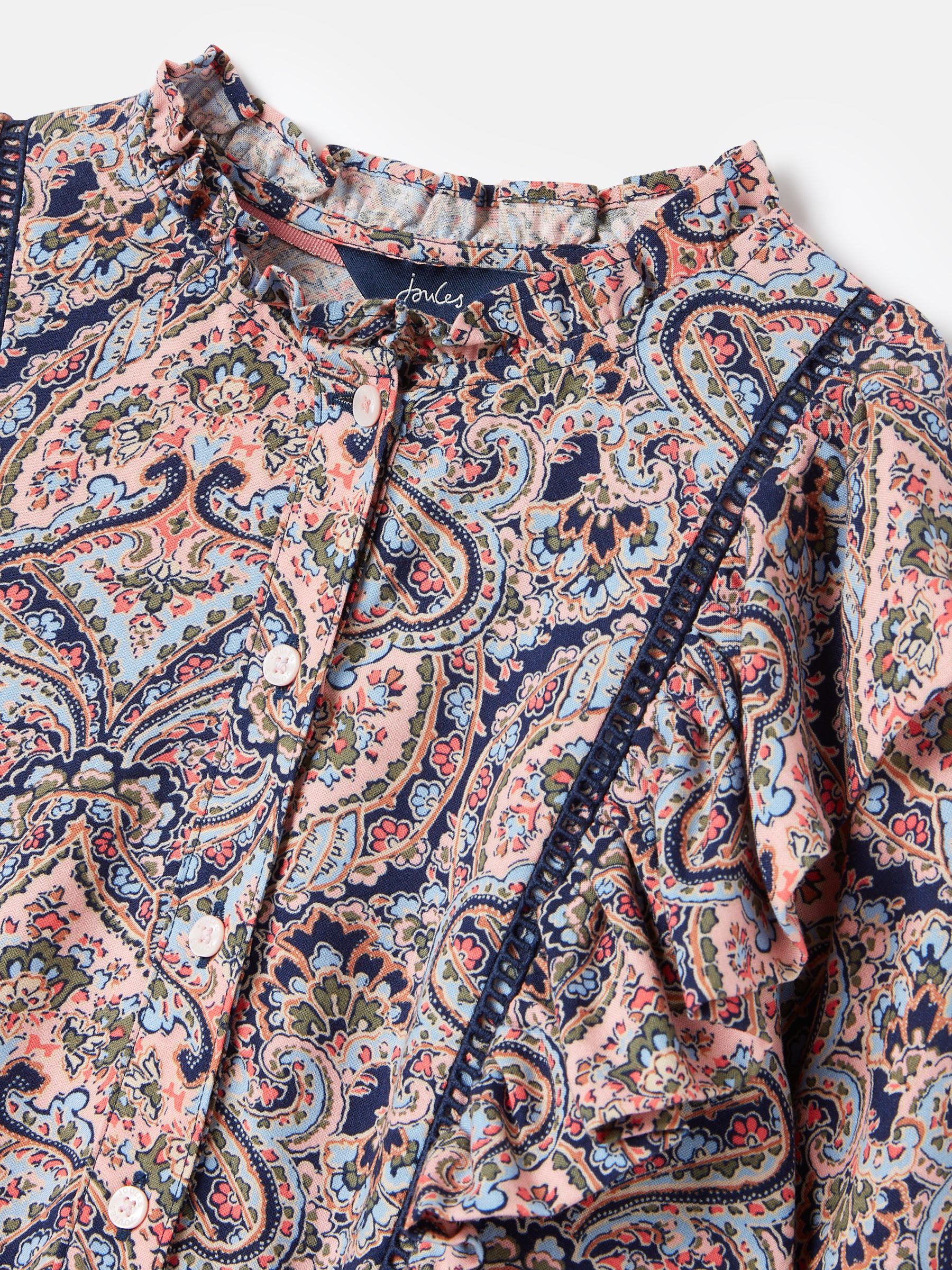 Mia Multi Long Sleeve Paisley Blouse - Image 3 of 4