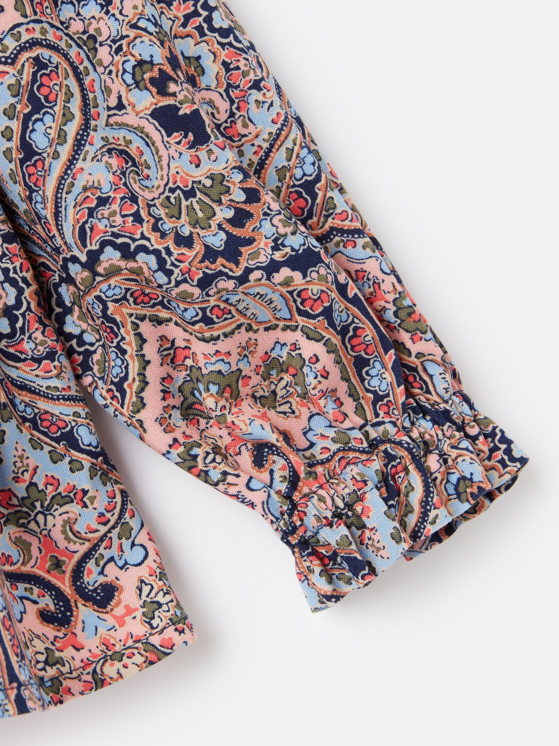 Mia Multi Long Sleeve Paisley Blouse - Image 4 of 4