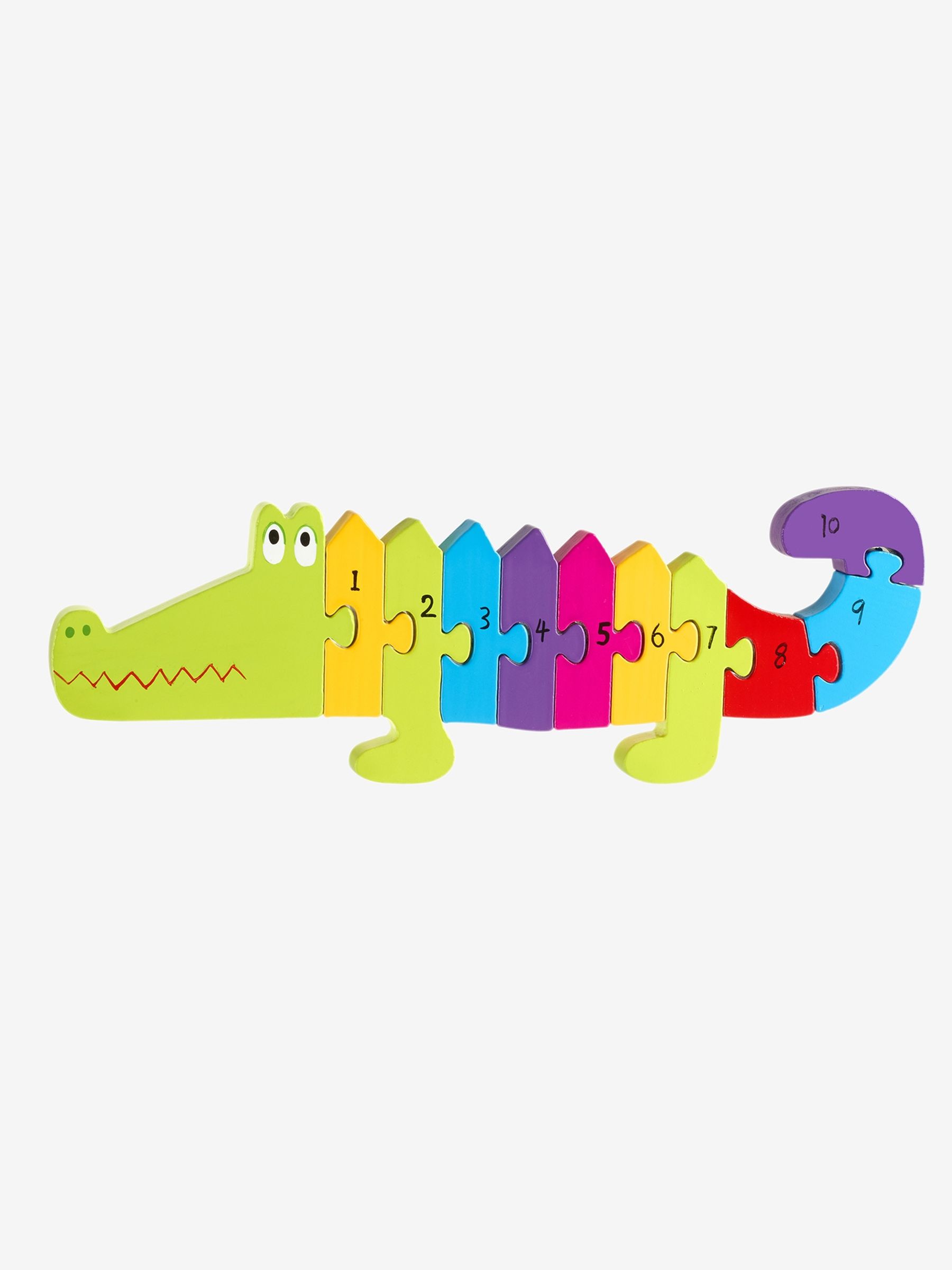 Orange Tree Toys Crocodile Number Puzzle - Image 1 of 1