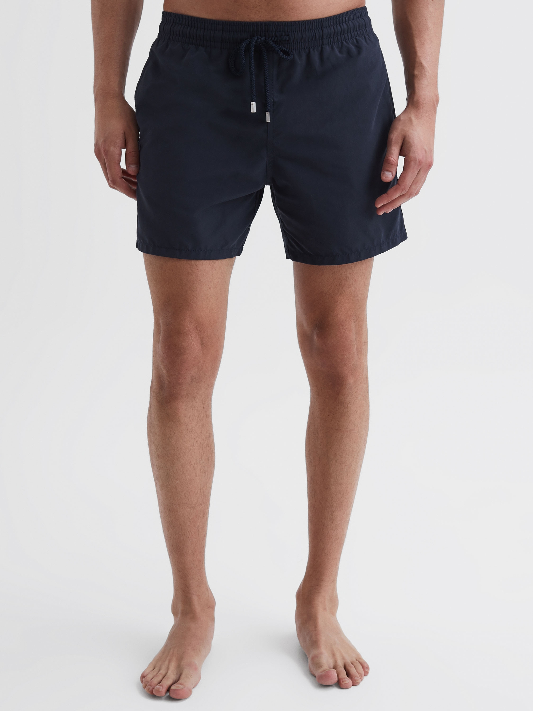 Vilebrequin Plain Swim Shorts in Navy - Image 3 of 5