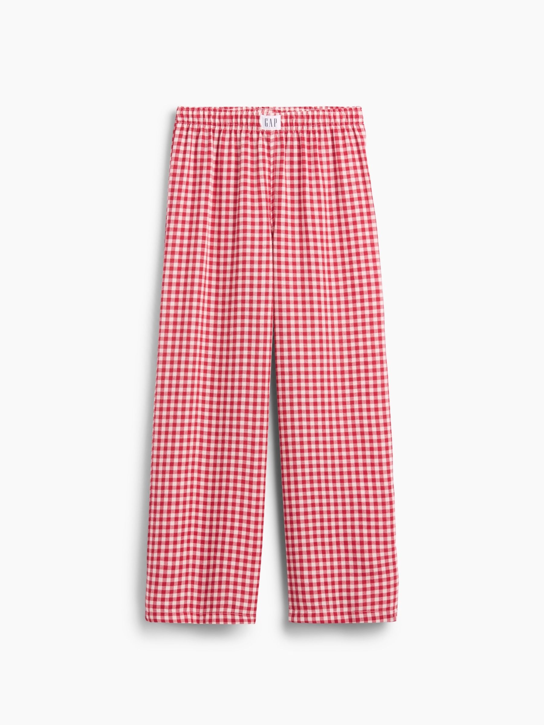 Red Gingham Matching Family Flannel Pyjama Bottoms - Image 5 of 6