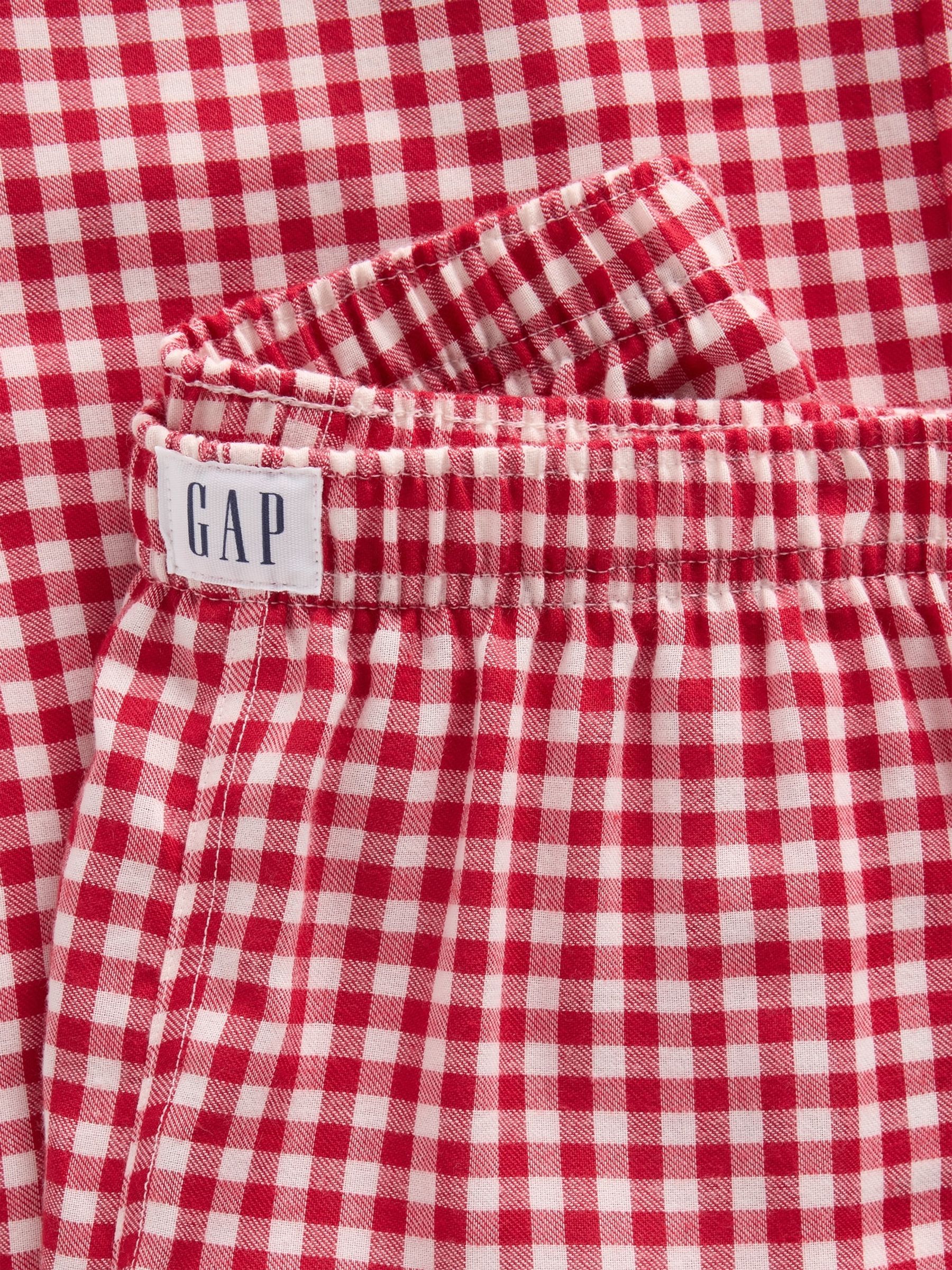 Red Gingham Matching Family Flannel Pyjama Bottoms - Image 6 of 6