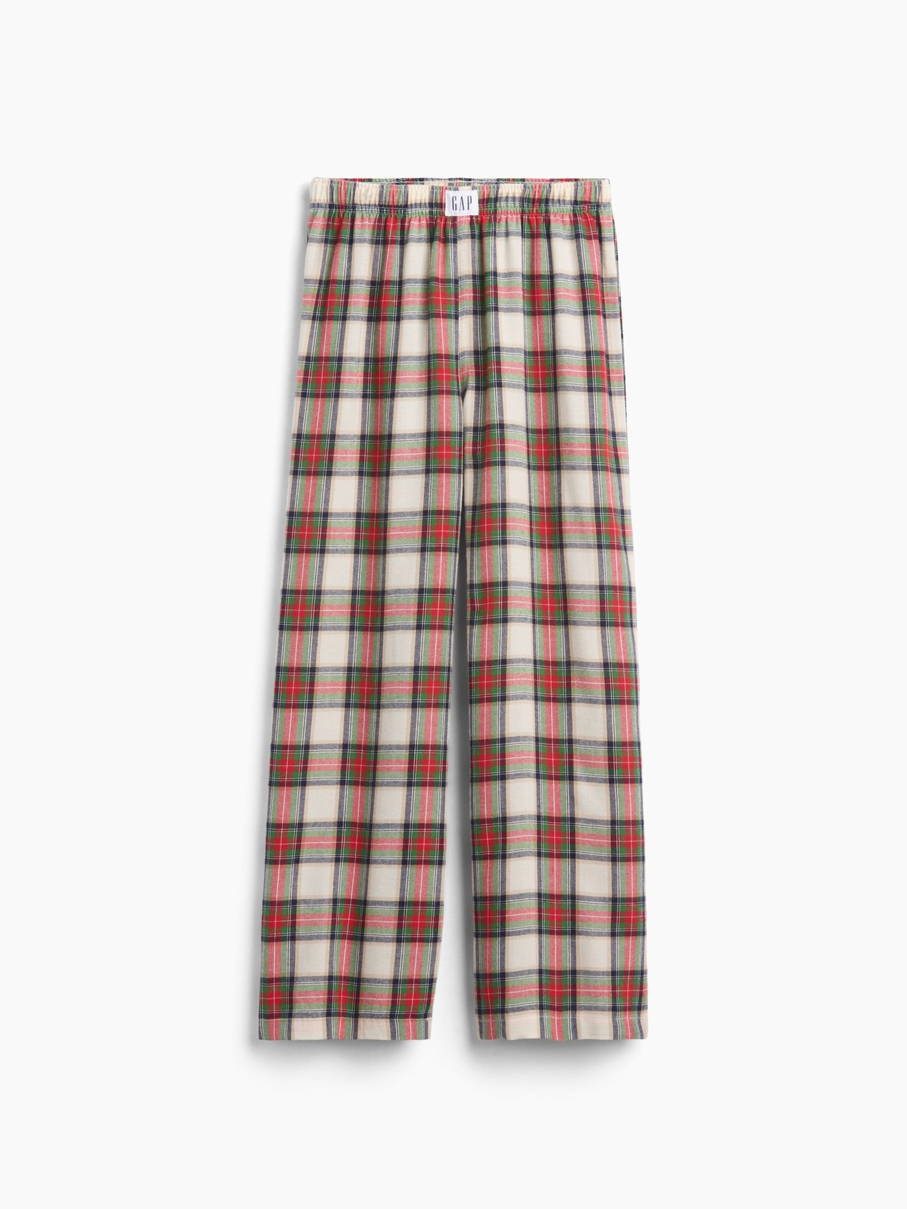 Red & Cream Check Matching Family Flannel Pyjama Bottoms - Image 5 of 6