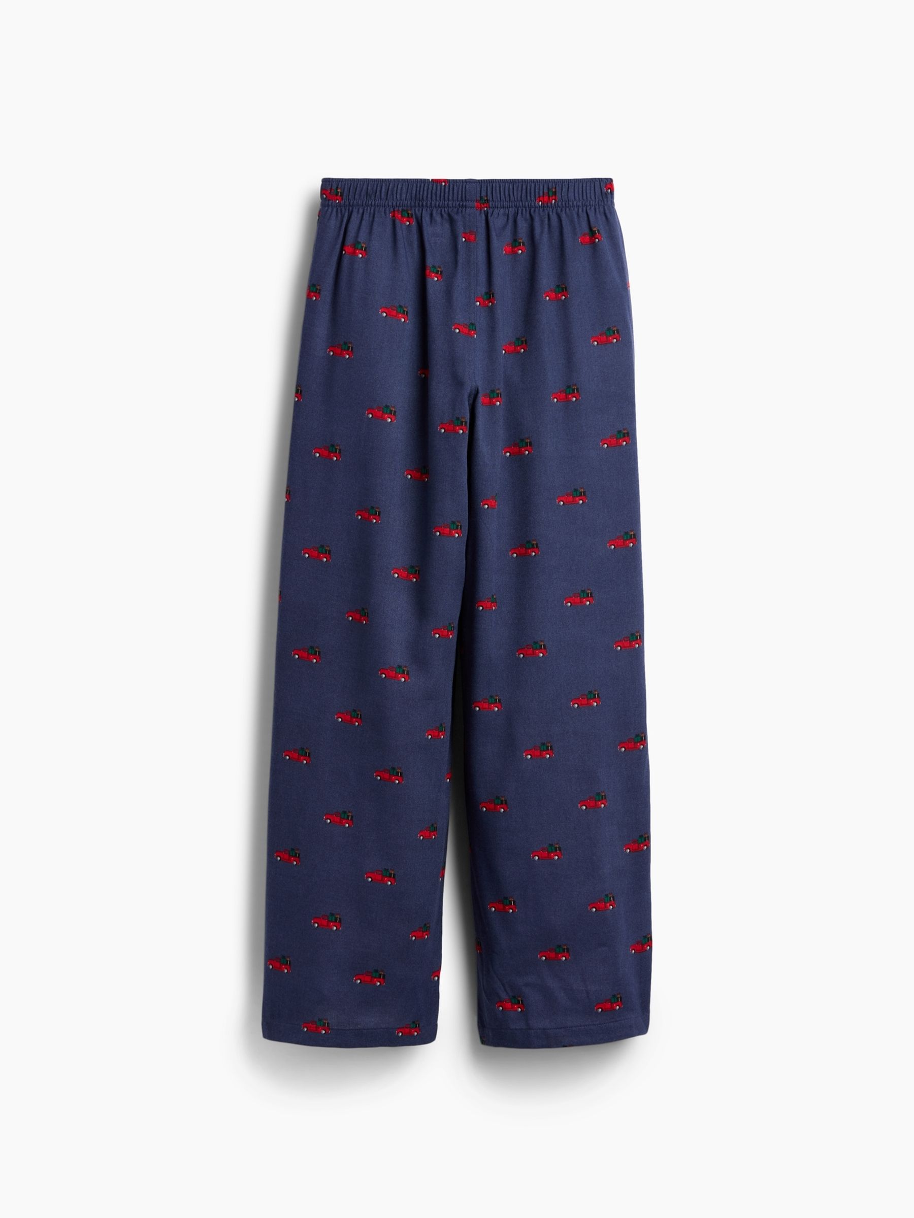 Navy Christmas Truck Matching Family Flannel Pyjama Bottoms - Image 5 of 6