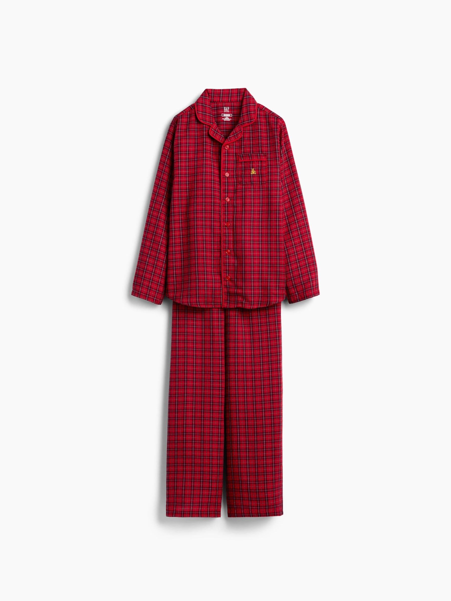Red Flannel Matching Family Pyjamas Set - Image 4 of 6