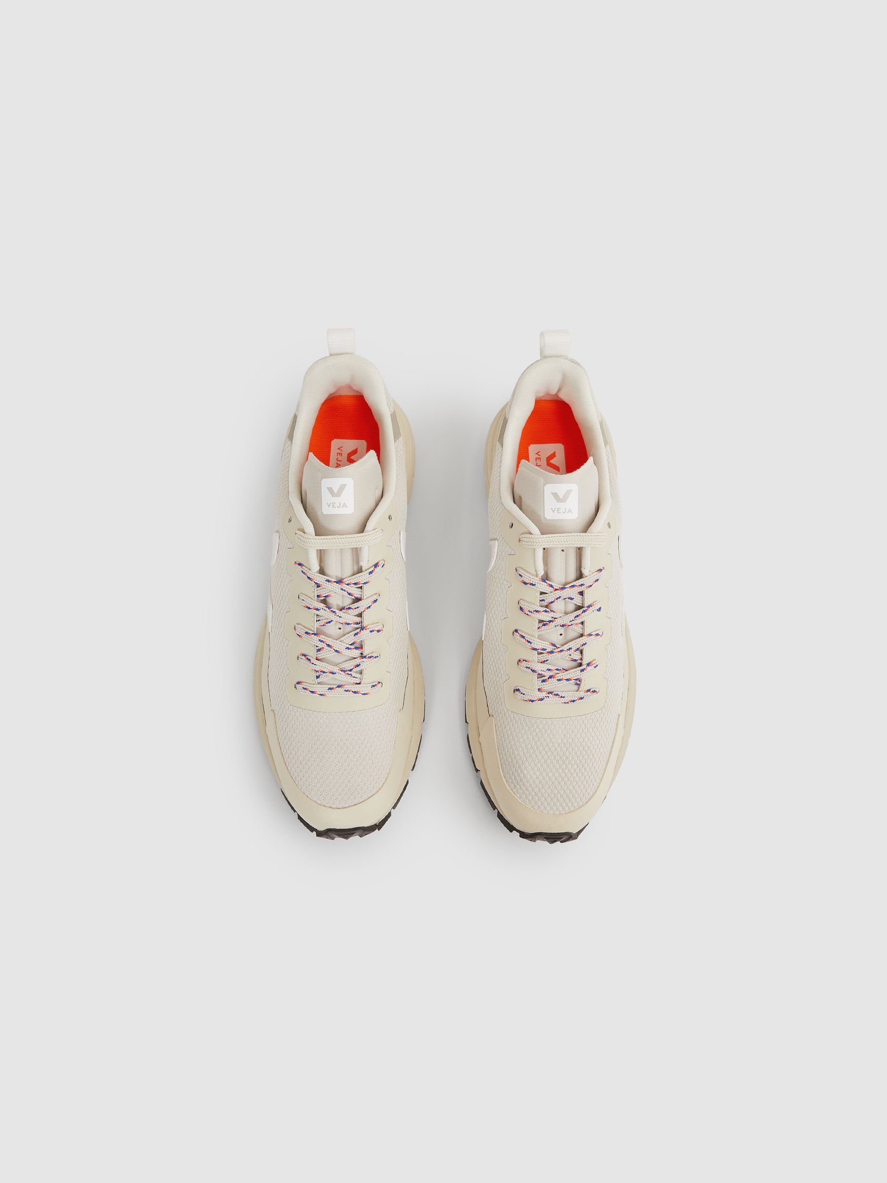 Veja Mesh Hiking Trainers in Natural - Image 3 of 5