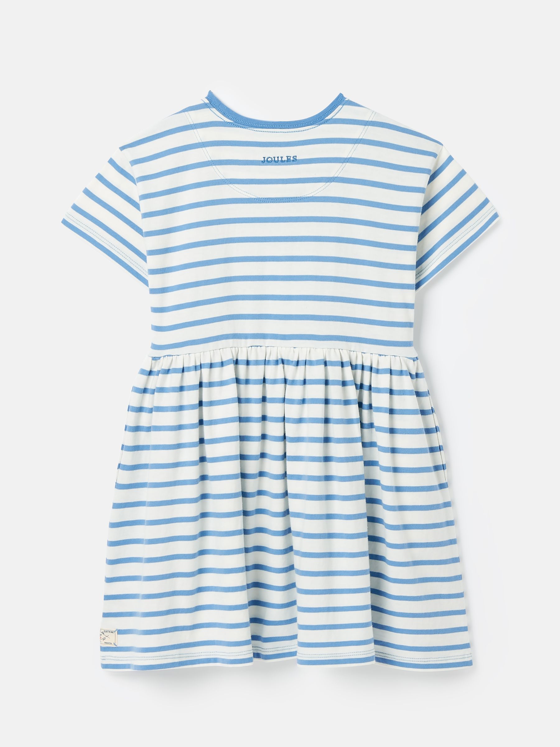 Skye Blue Striped Jersey T-Shirt Dress - Image 2 of 5
