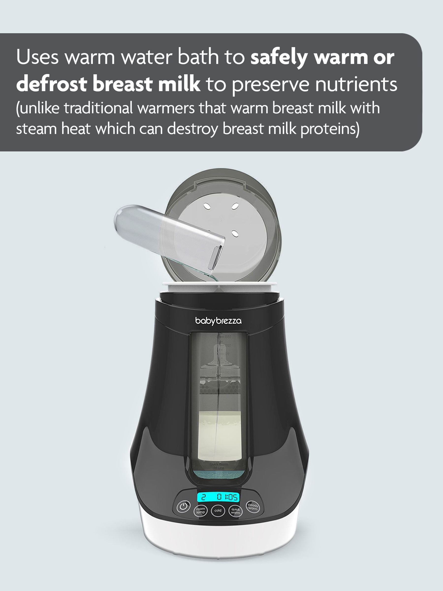 Baby Brezza Bottle + Breastmilk Warmer - Image 5 of 11