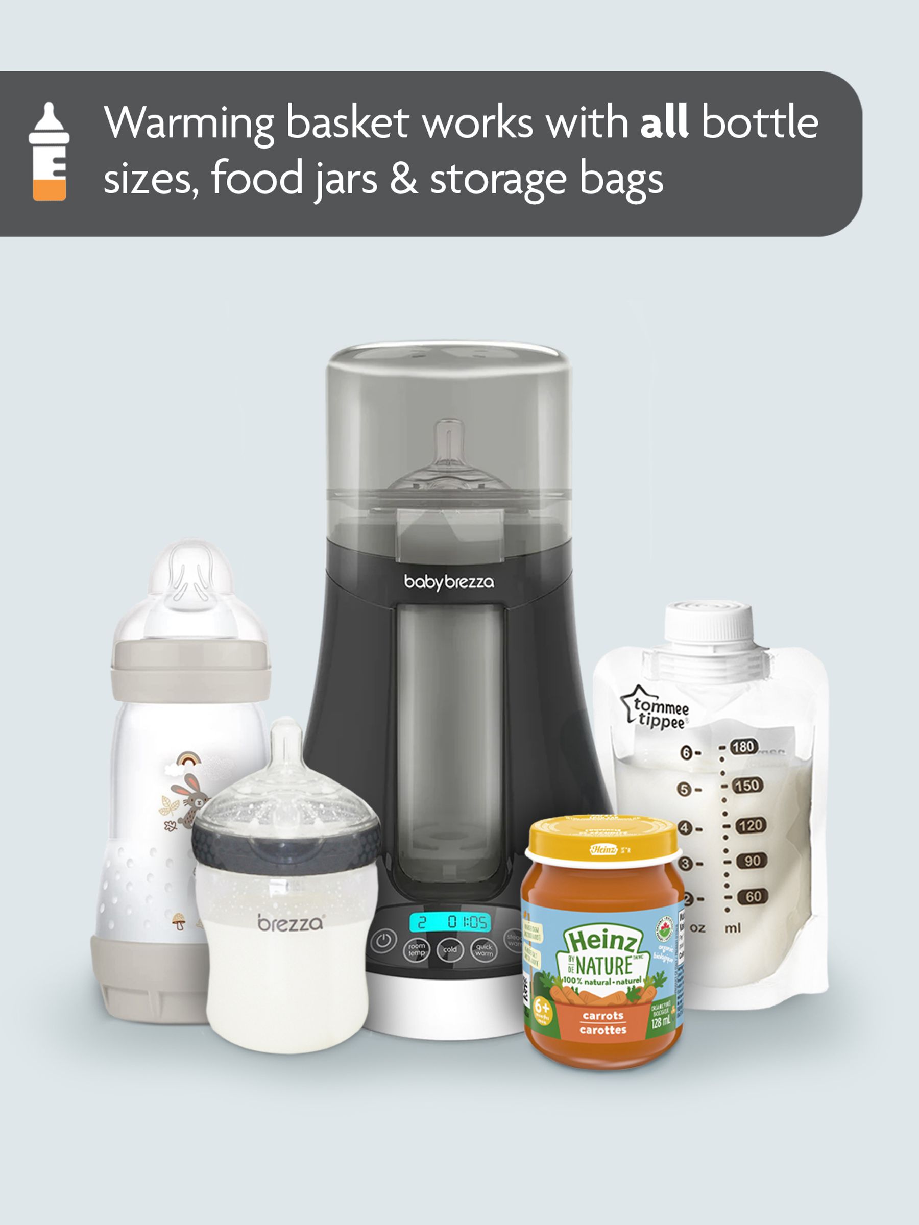 Baby Brezza Bottle + Breastmilk Warmer - Image 9 of 11