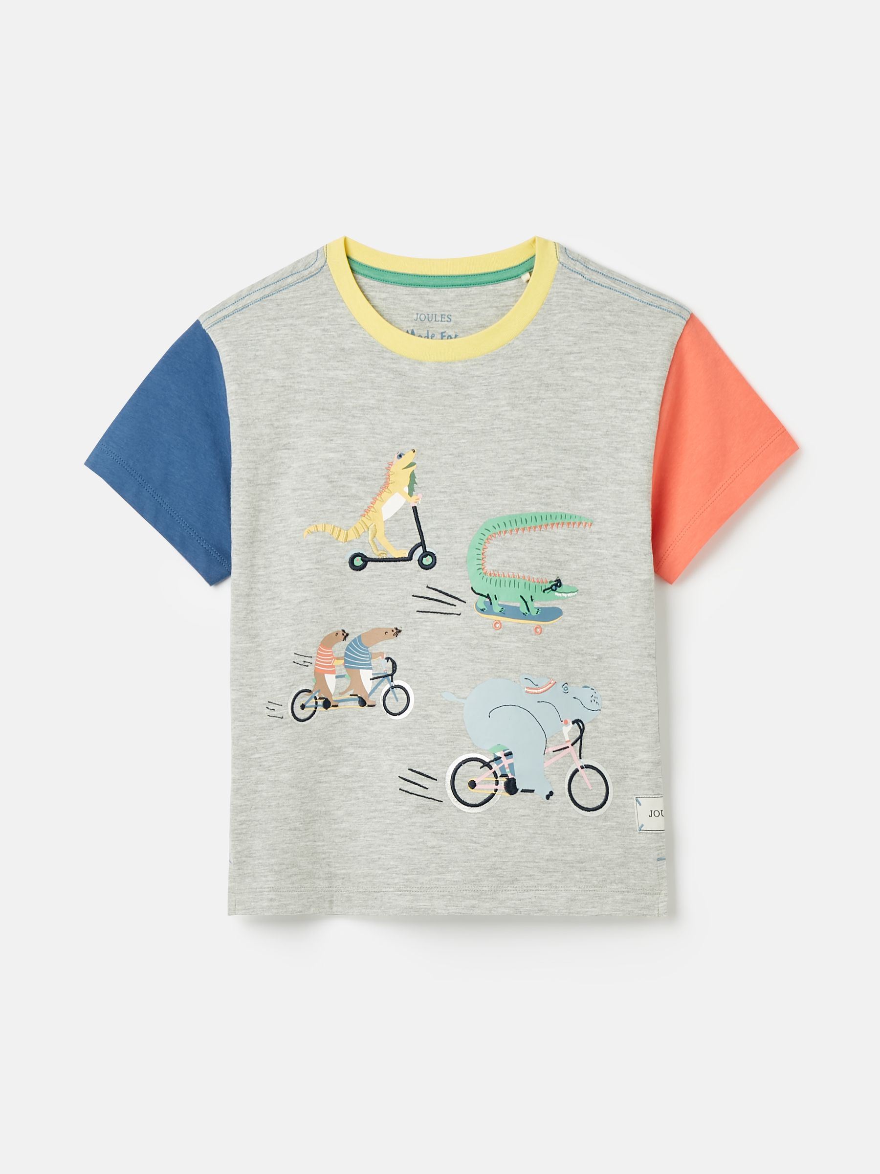 Zack Multi Short Sleeve Applique T-Shirt - Image 1 of 5