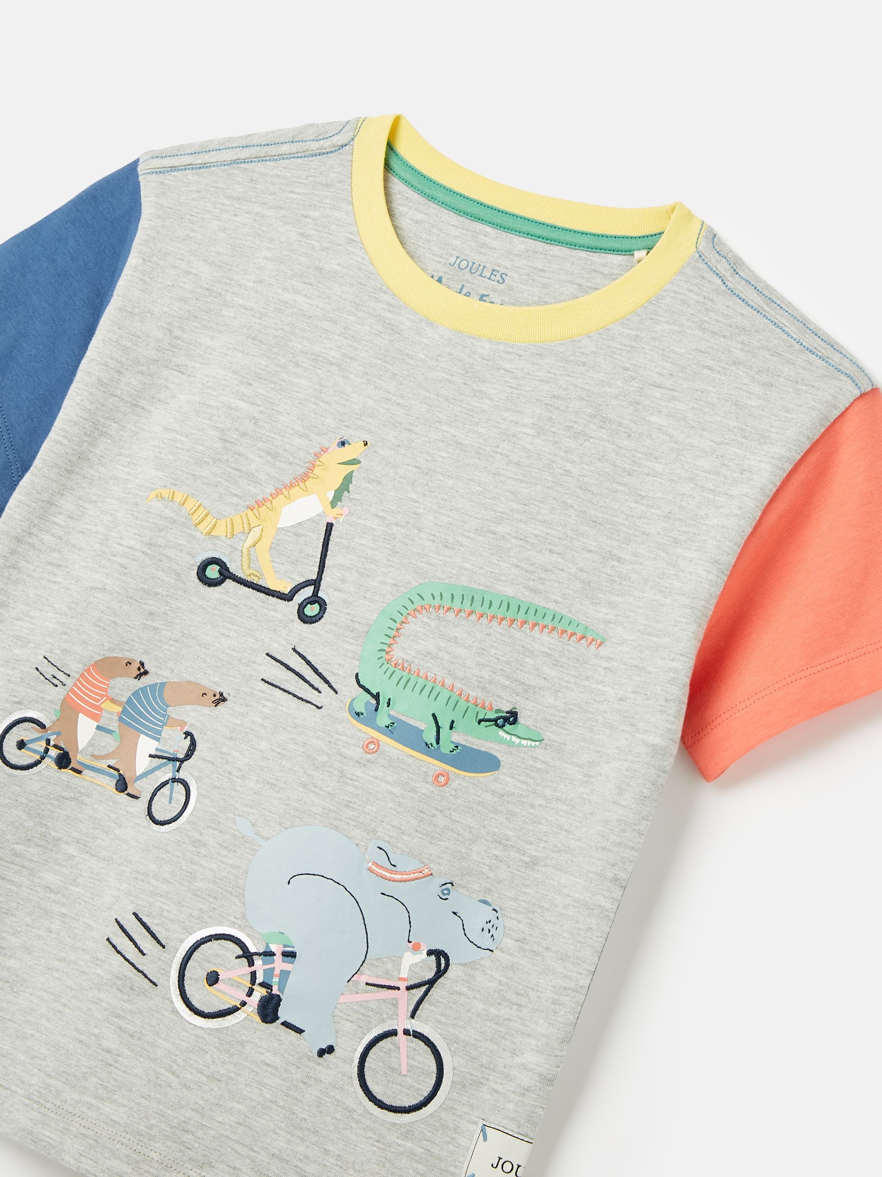 Zack Multi Short Sleeve Applique T-Shirt - Image 3 of 5