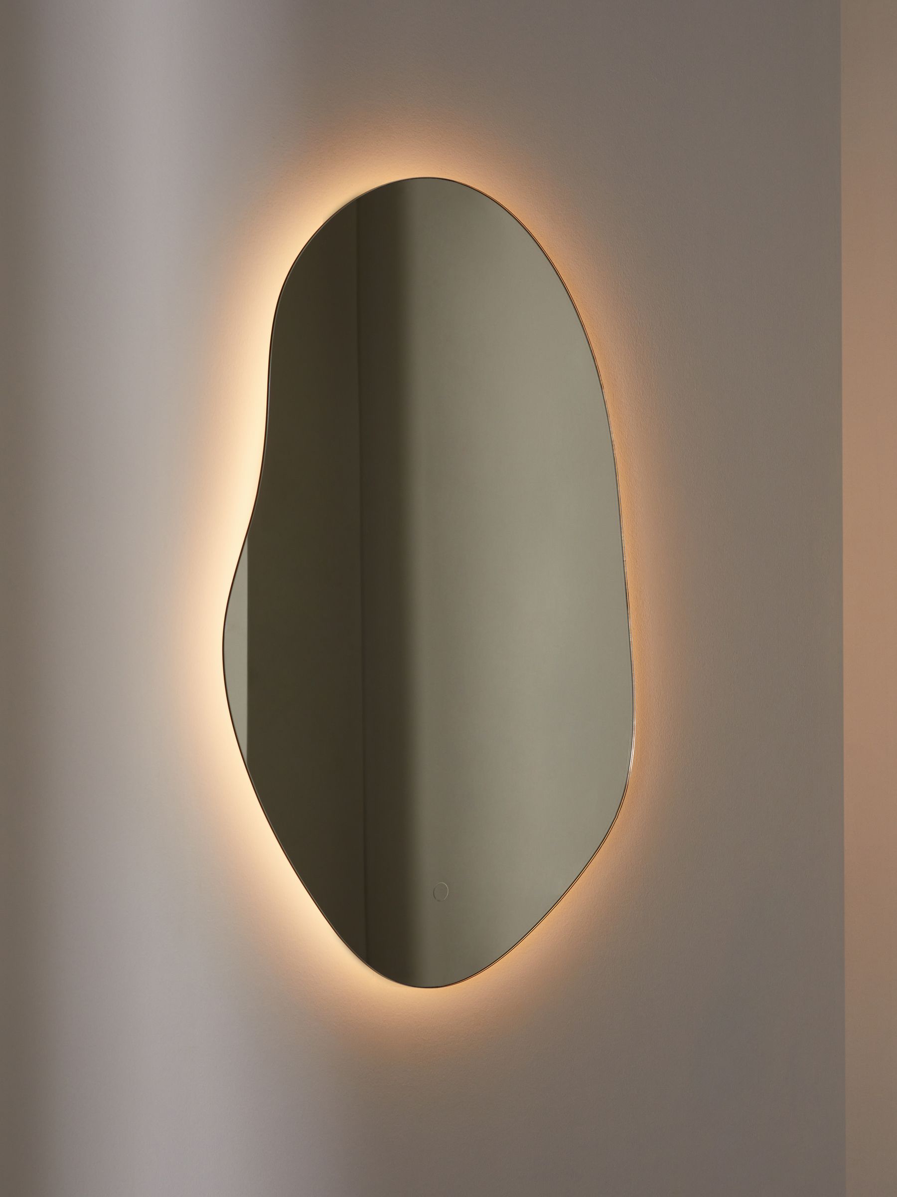 Cormac LED Lit Mirror in Silver - Image 4 of 4