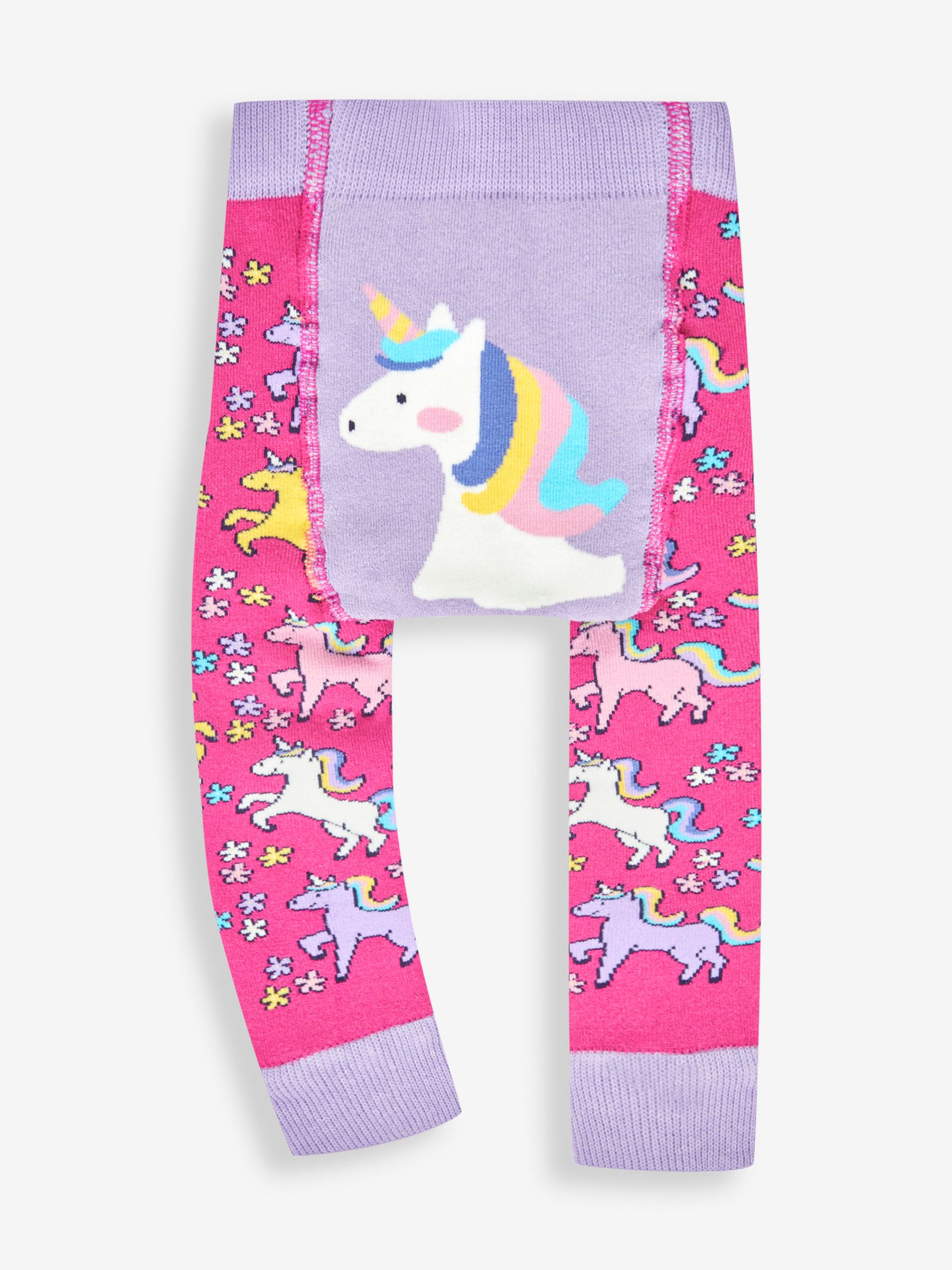 Lilac Purple Unicorn Extra Thick Leggings - Image 1 of 2