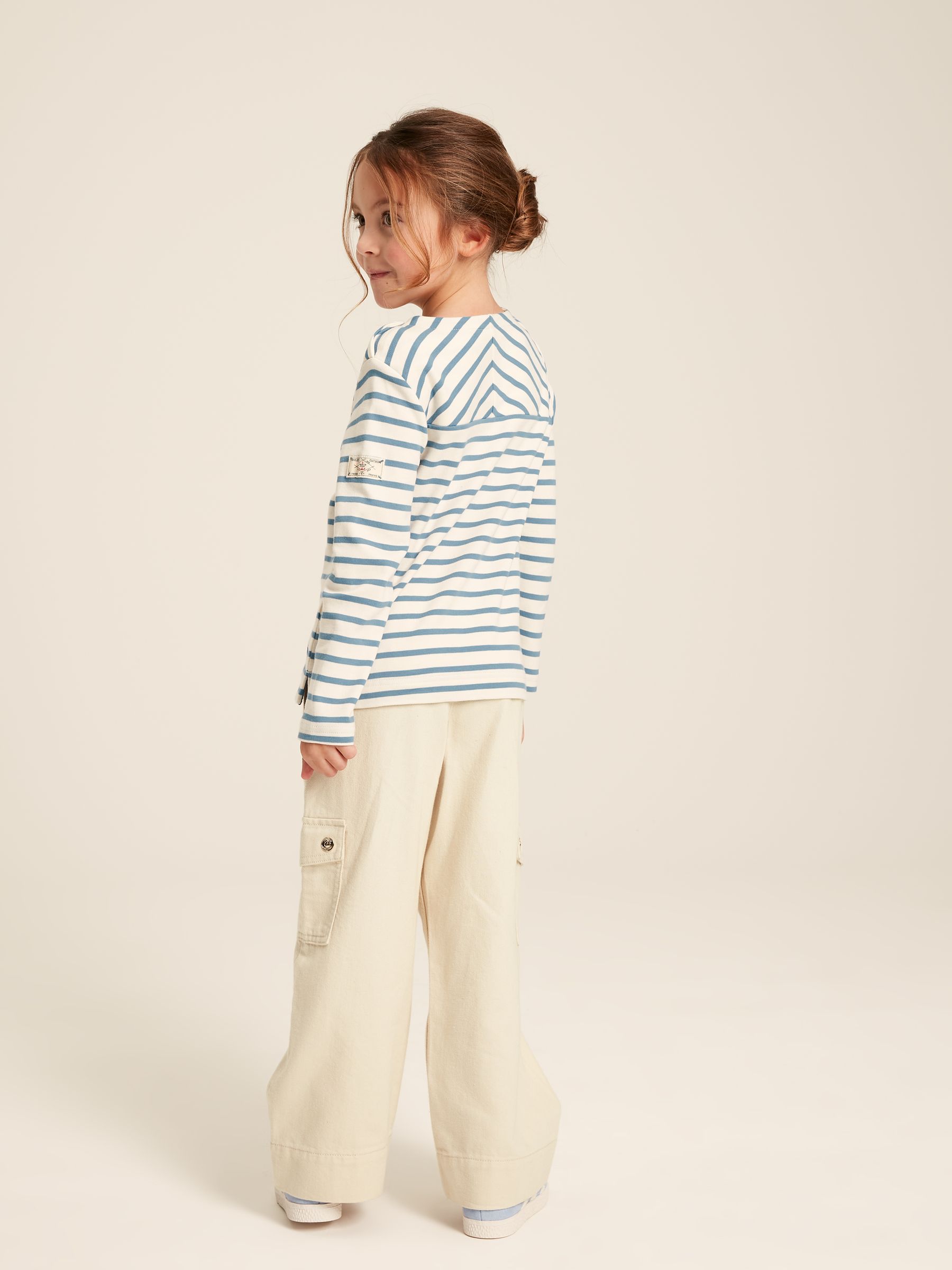 Georgia Beige Cargo Wide Leg Trousers - Image 2 of 11