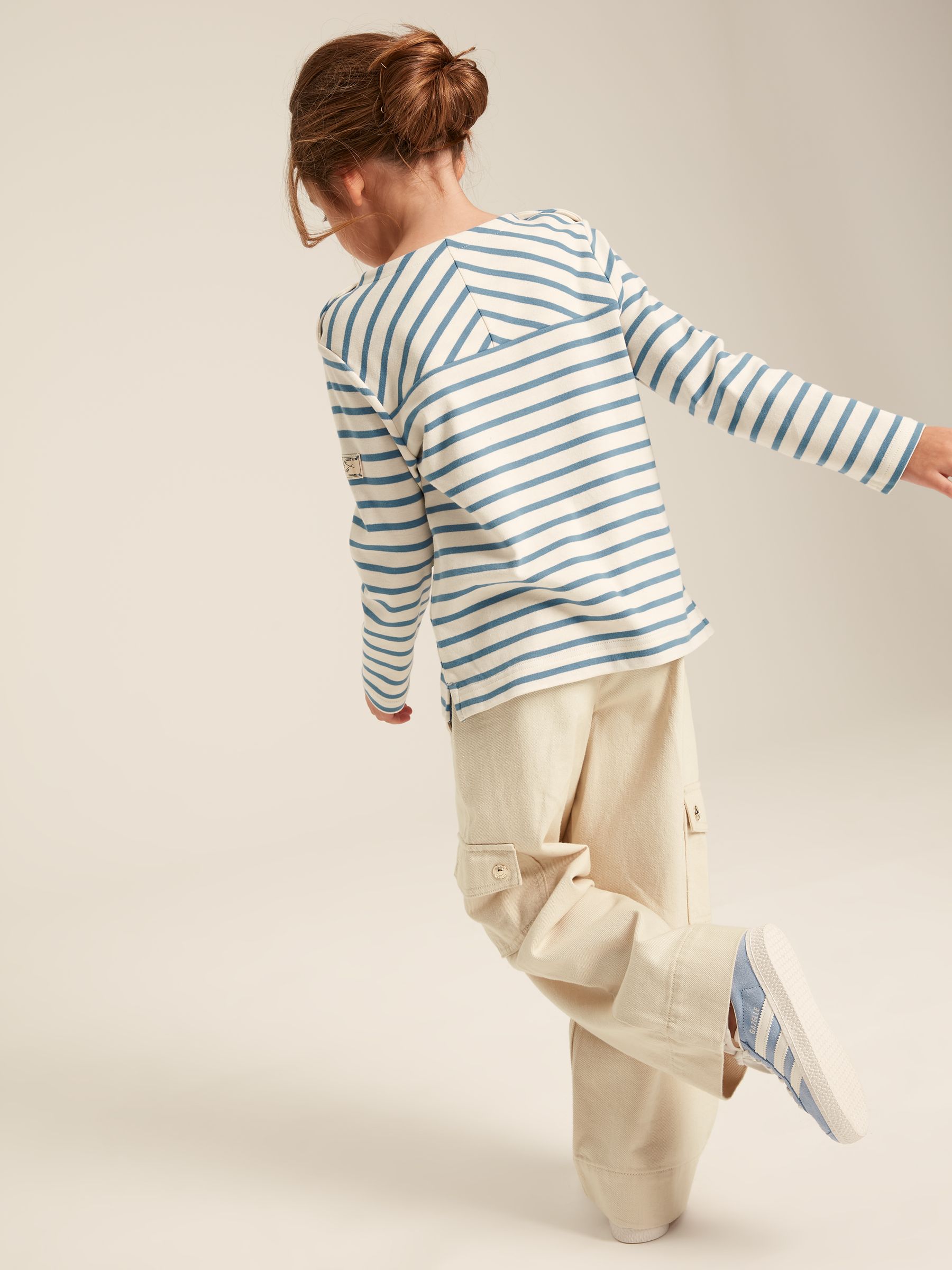Georgia Beige Cargo Wide Leg Trousers - Image 4 of 11