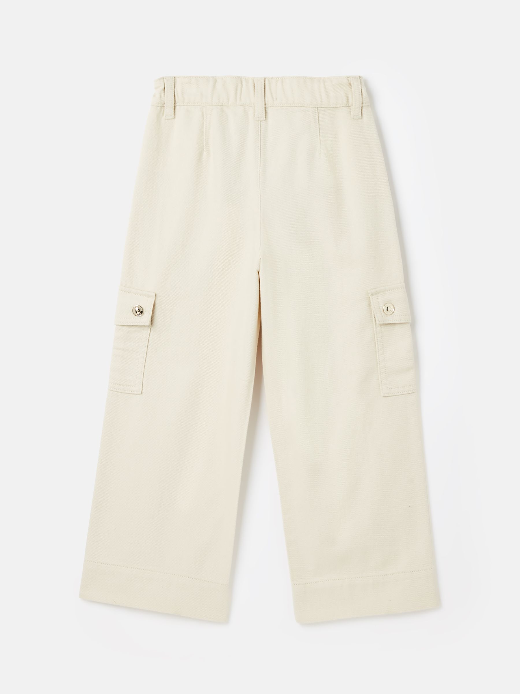 Georgia Beige Cargo Wide Leg Trousers - Image 9 of 11