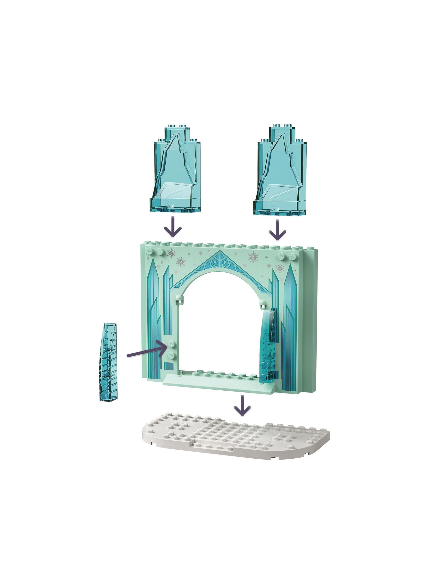 LEGO Multi Disney Anna and Elsas Frozen Wonderland Set - Image 6 of 8