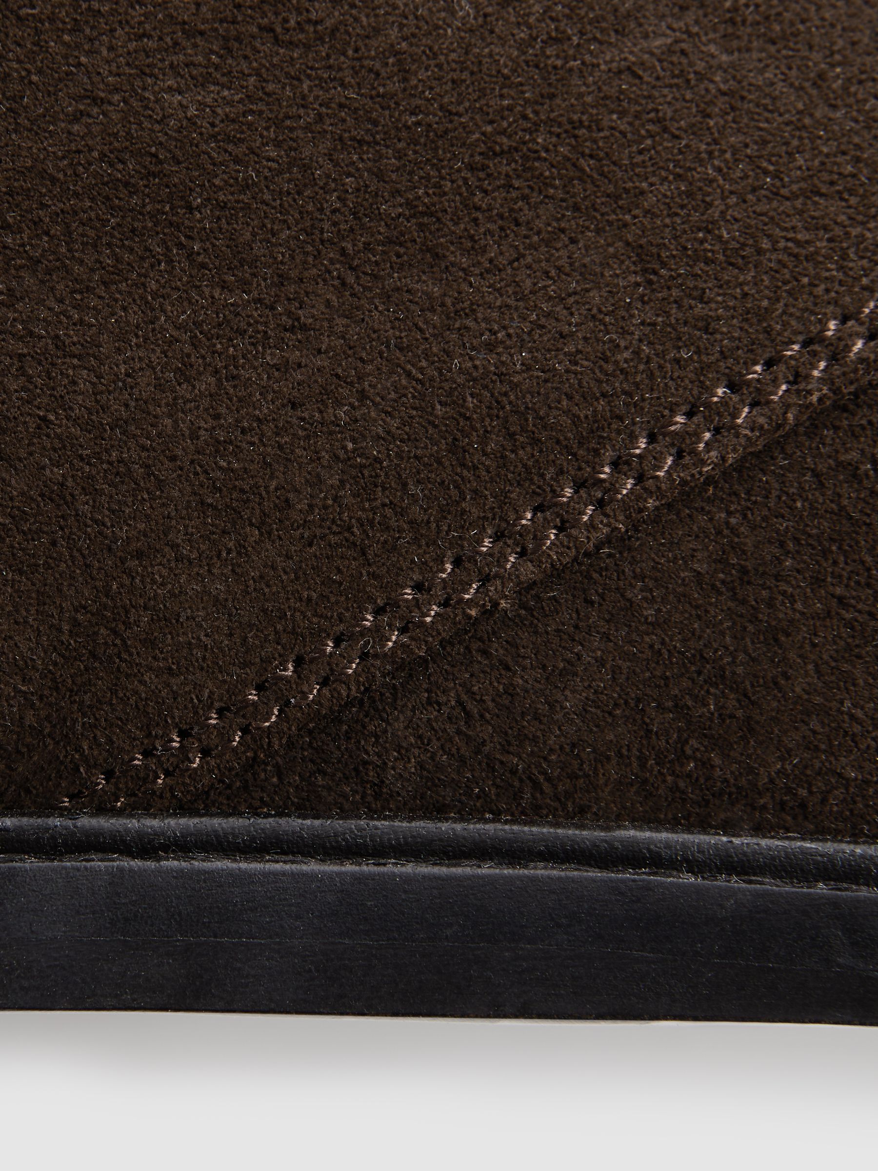 Suede Chukka Boots in Dark Brown - Image 5 of 6