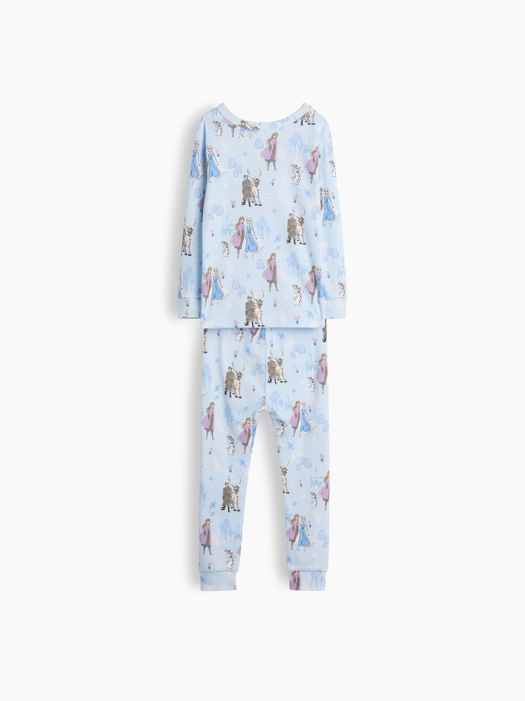 Blue Frozen Christmas Dog Print Pyjamas Set - Image 2 of 2