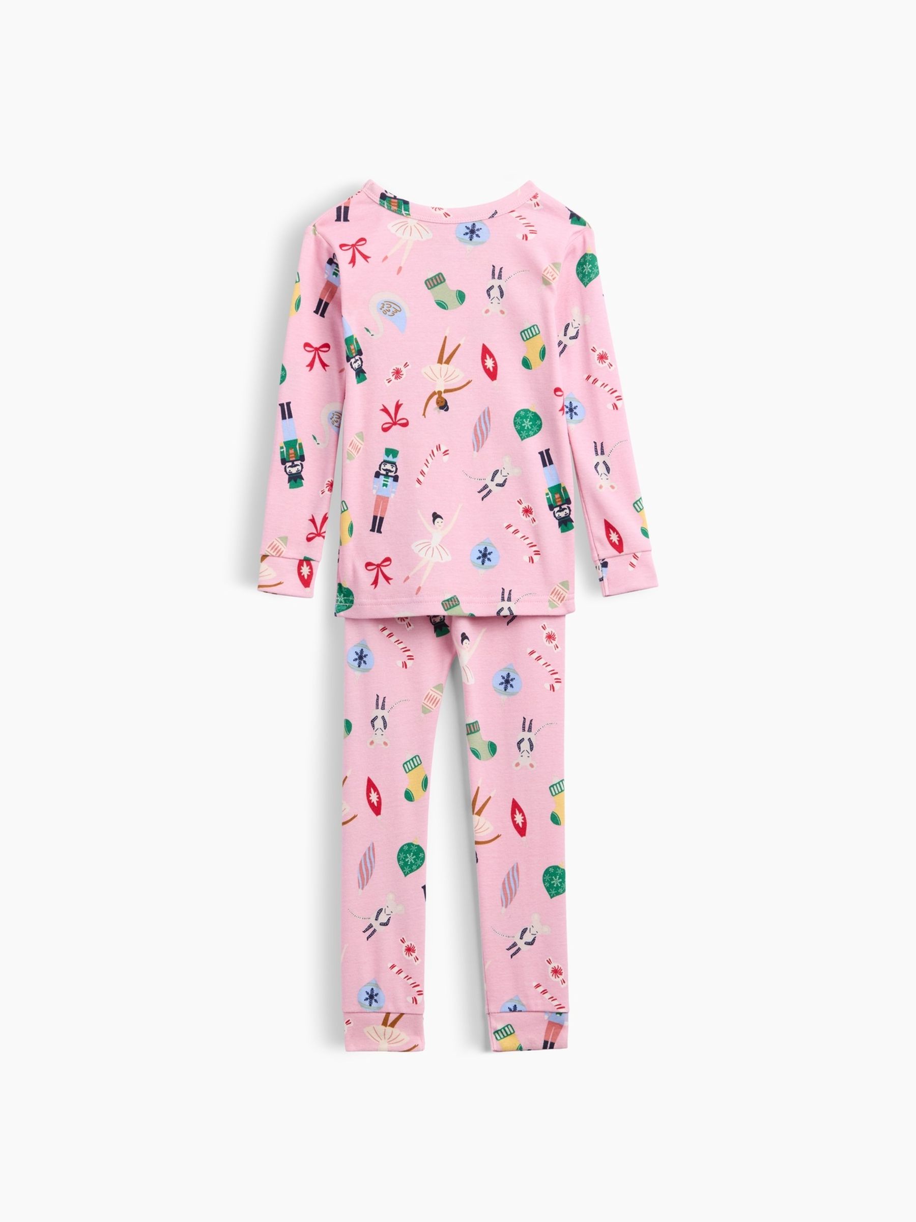 Pink Nutcracker Print Pyjamas Set - Image 3 of 4