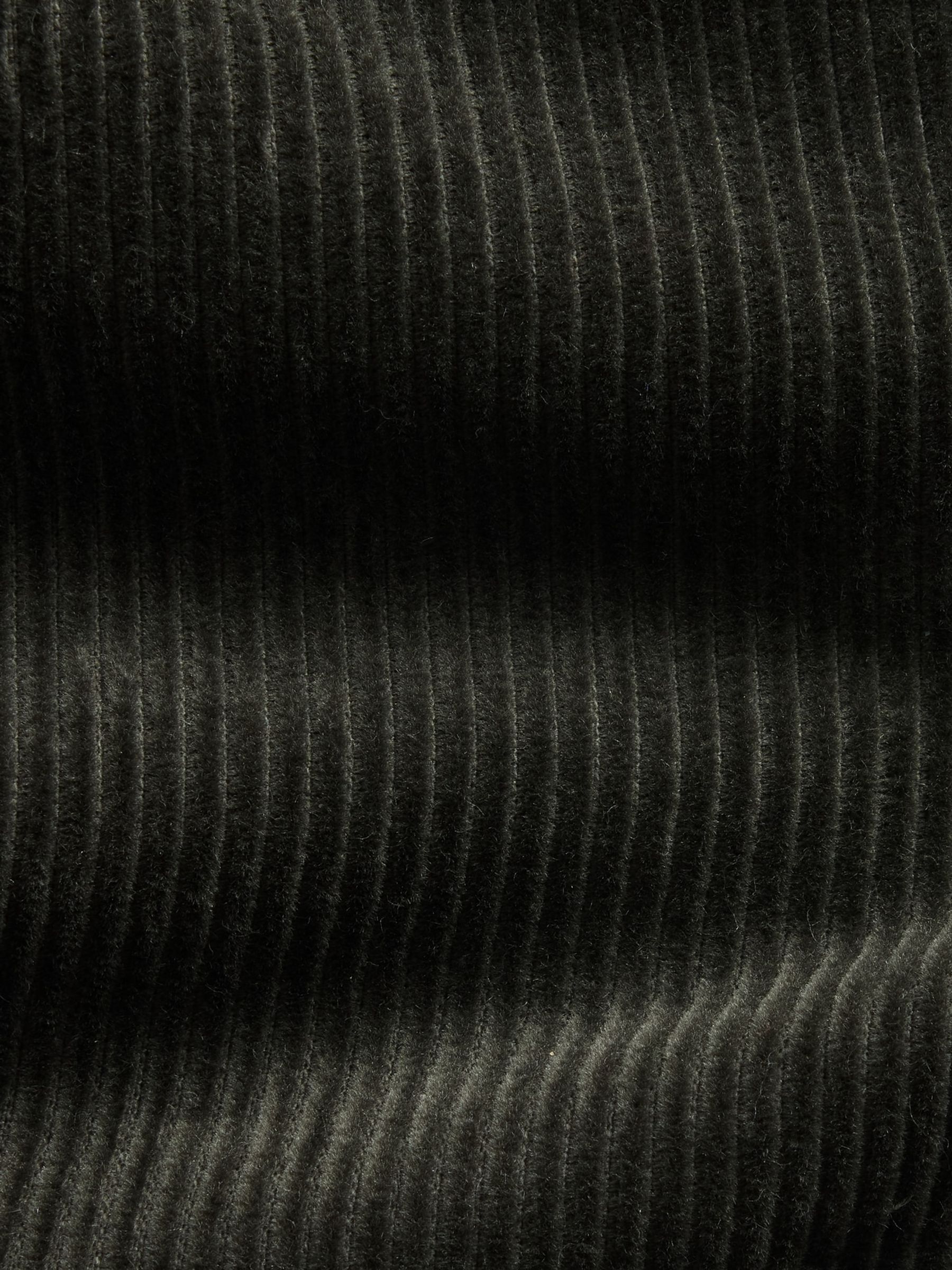 Dark Green Corduroy Pull On Baggy Trousers - Image 4 of 4