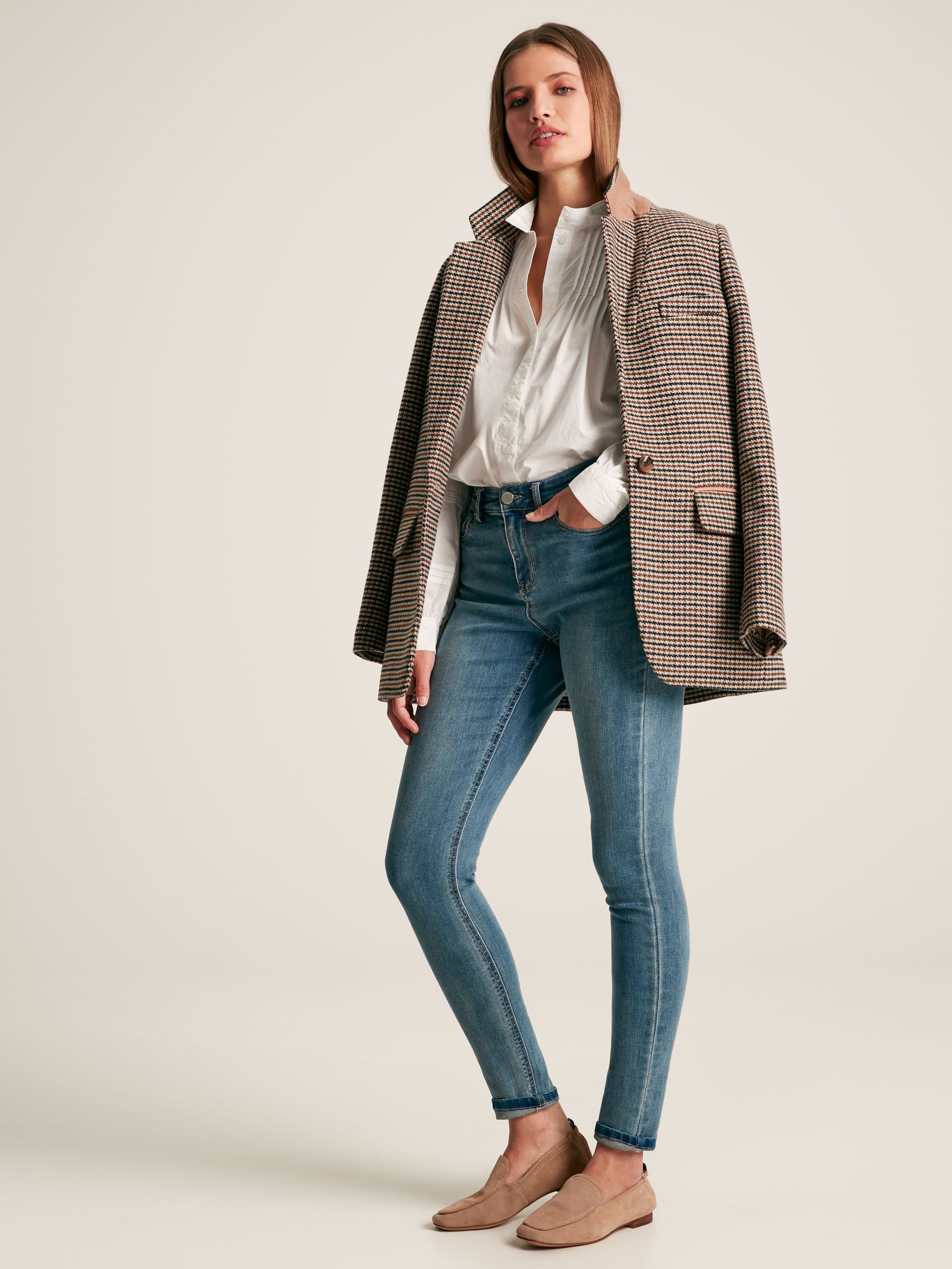 Arabella Chalk White Pleated Blouse - Image 7 of 8