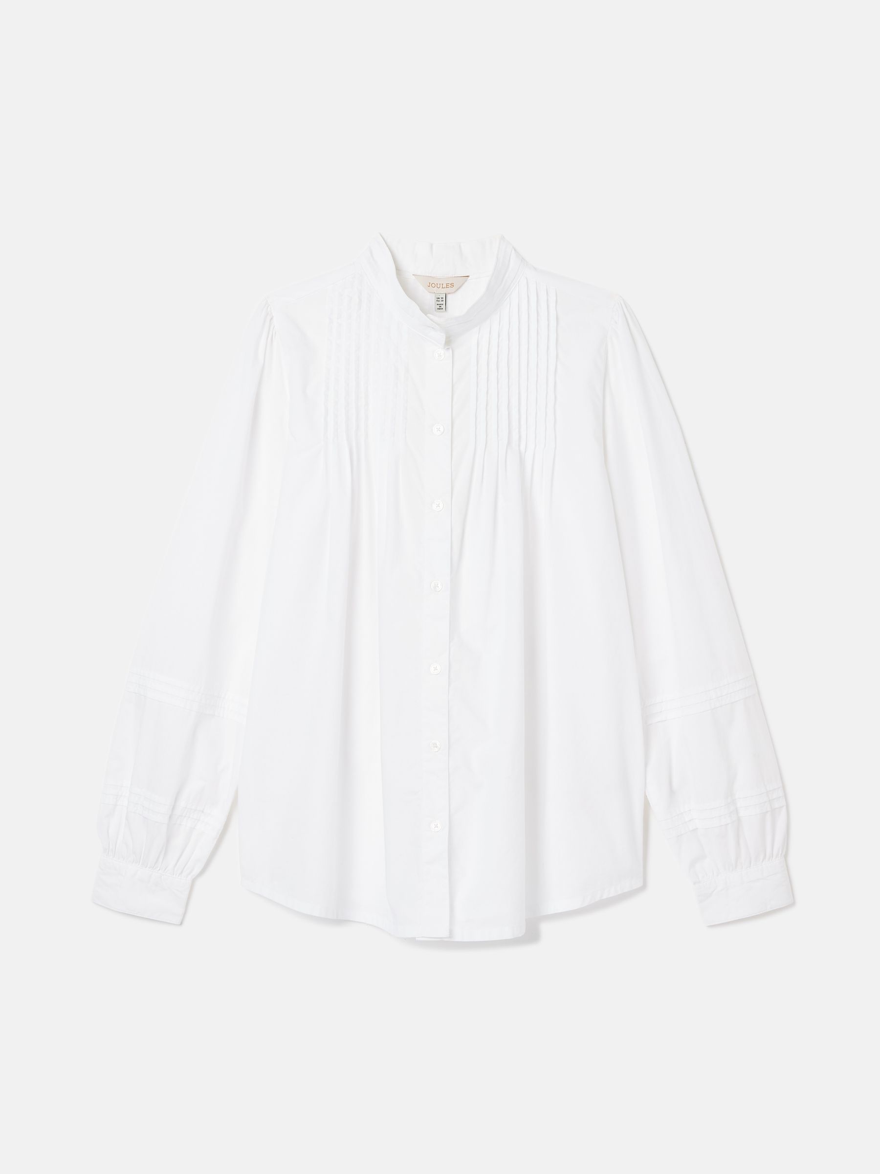 Arabella Chalk White Pleated Blouse - Image 8 of 8