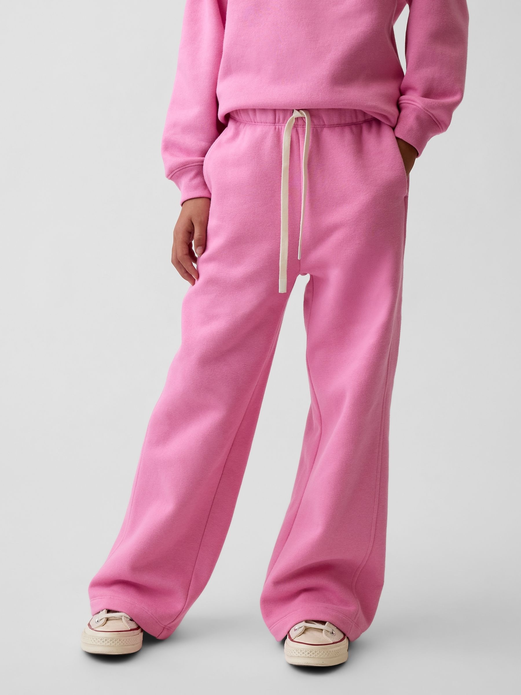 Pink Vintage Soft Relaxed Joggers - Image 1 of 6 Pink Vintage Soft Relaxed Joggers - Image 1 of 6