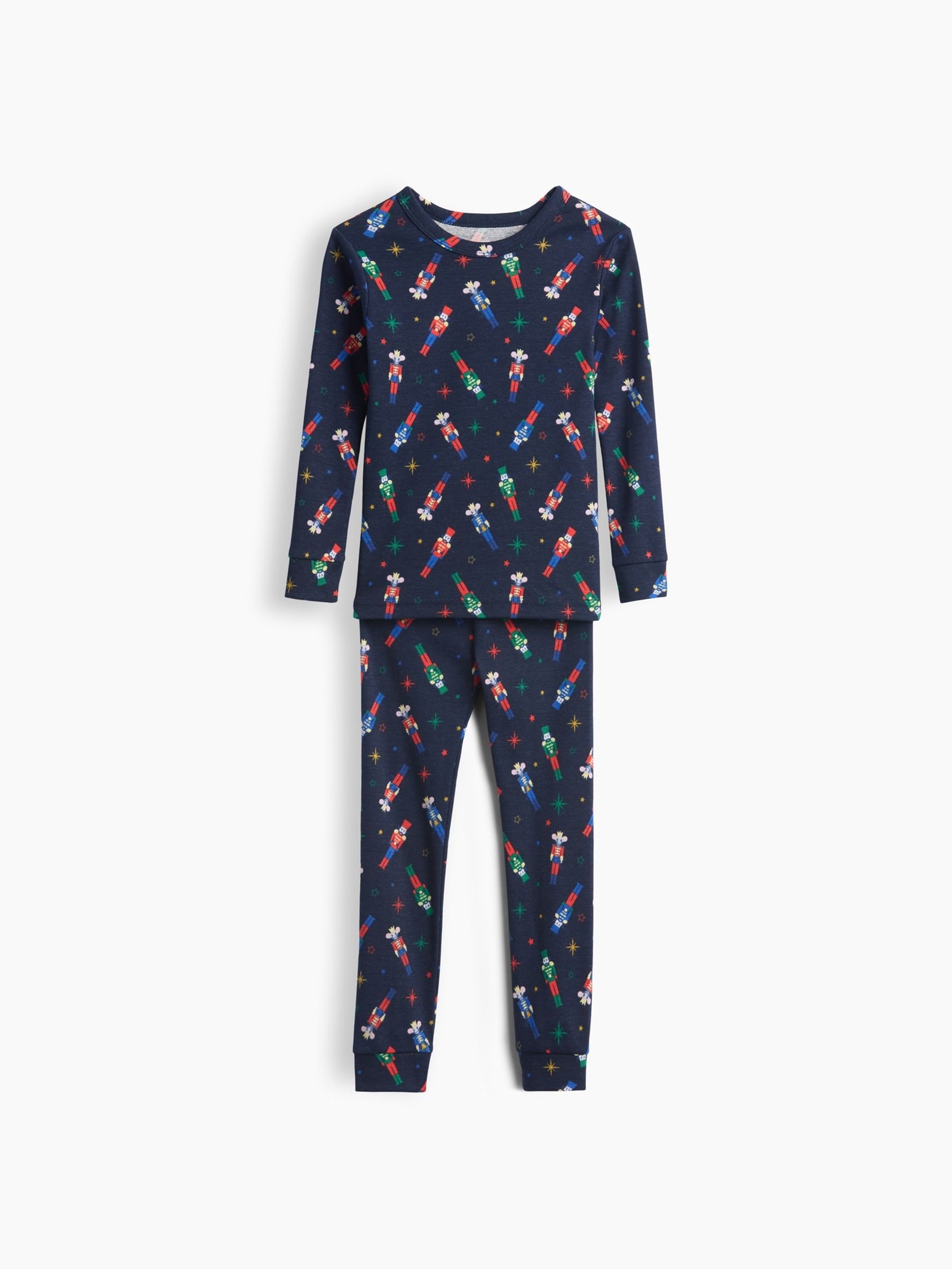 Navy Nutcracker Print Pyjamas Set - Image 1 of 3