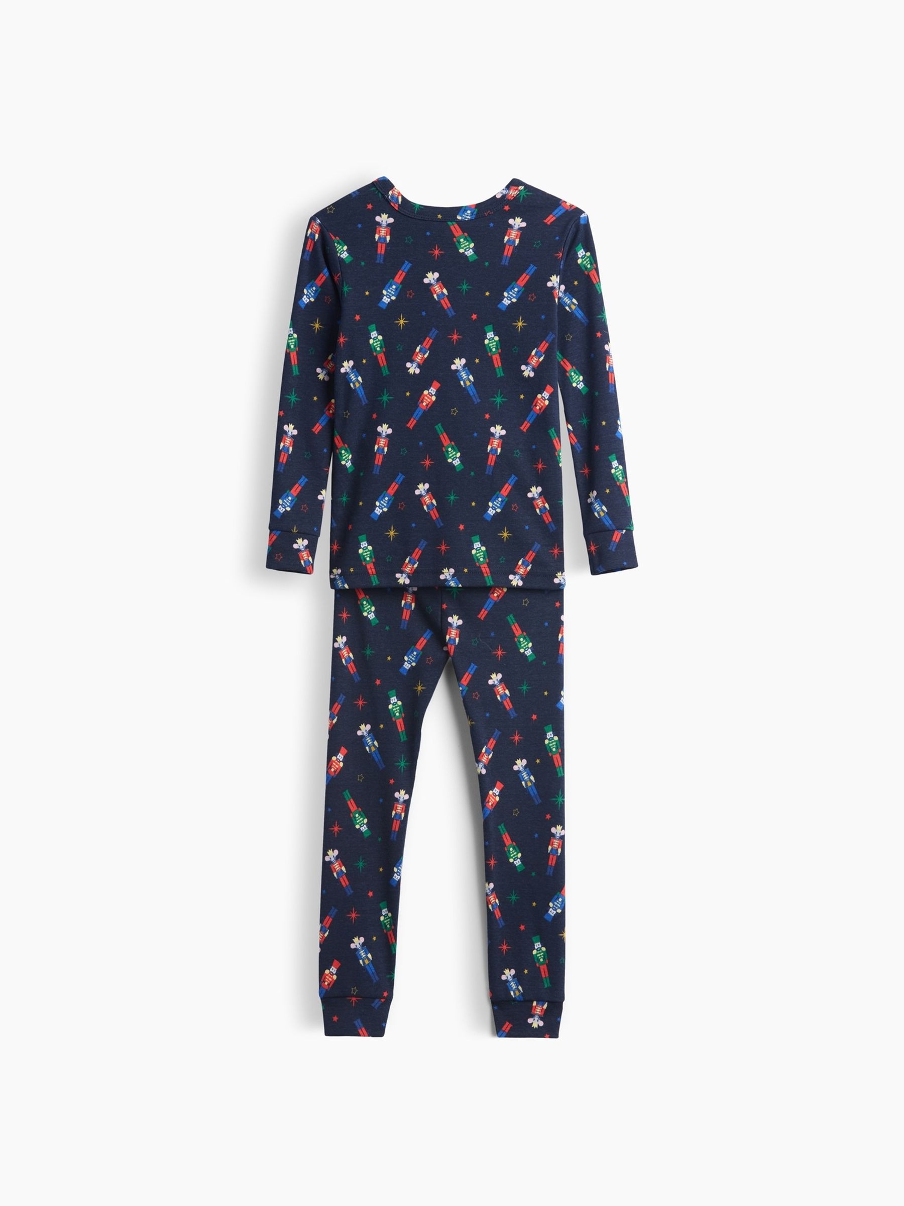 Navy Nutcracker Print Pyjamas Set - Image 2 of 3 Navy Nutcracker Print Pyjamas Set - Image 2 of 3