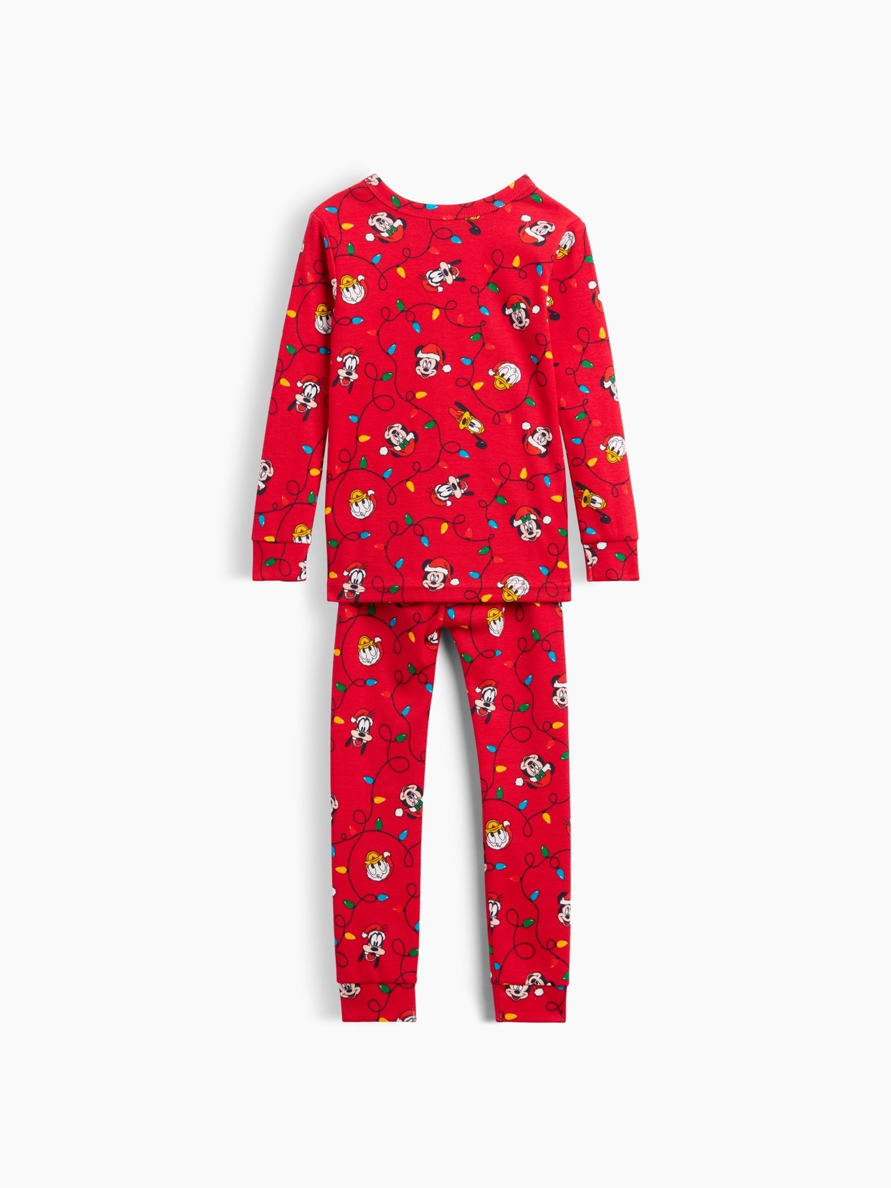 Red Disney Christmas Pyjamas Set - Image 2 of 3 Red Disney Christmas Pyjamas Set - Image 2 of 3