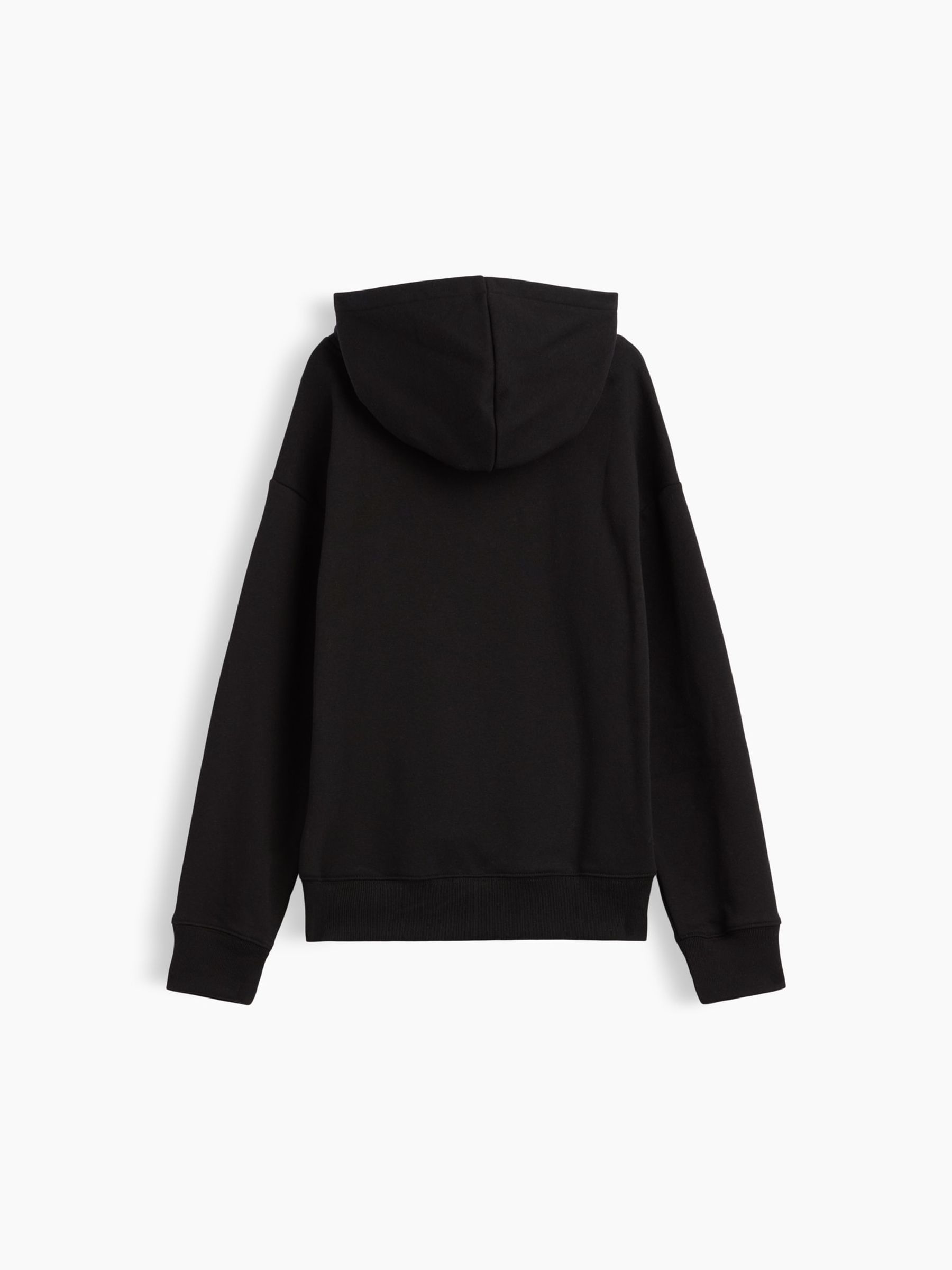 Black Relaxed Logo Hoodie - Image 2 of 3