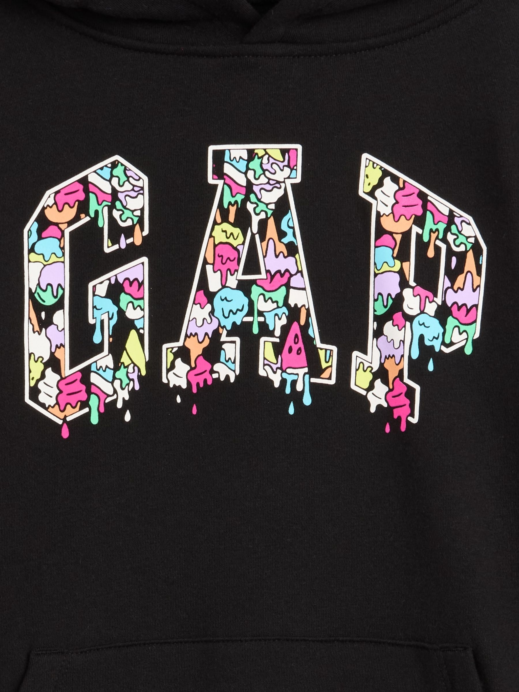 Black Relaxed Logo Hoodie - Image 3 of 3