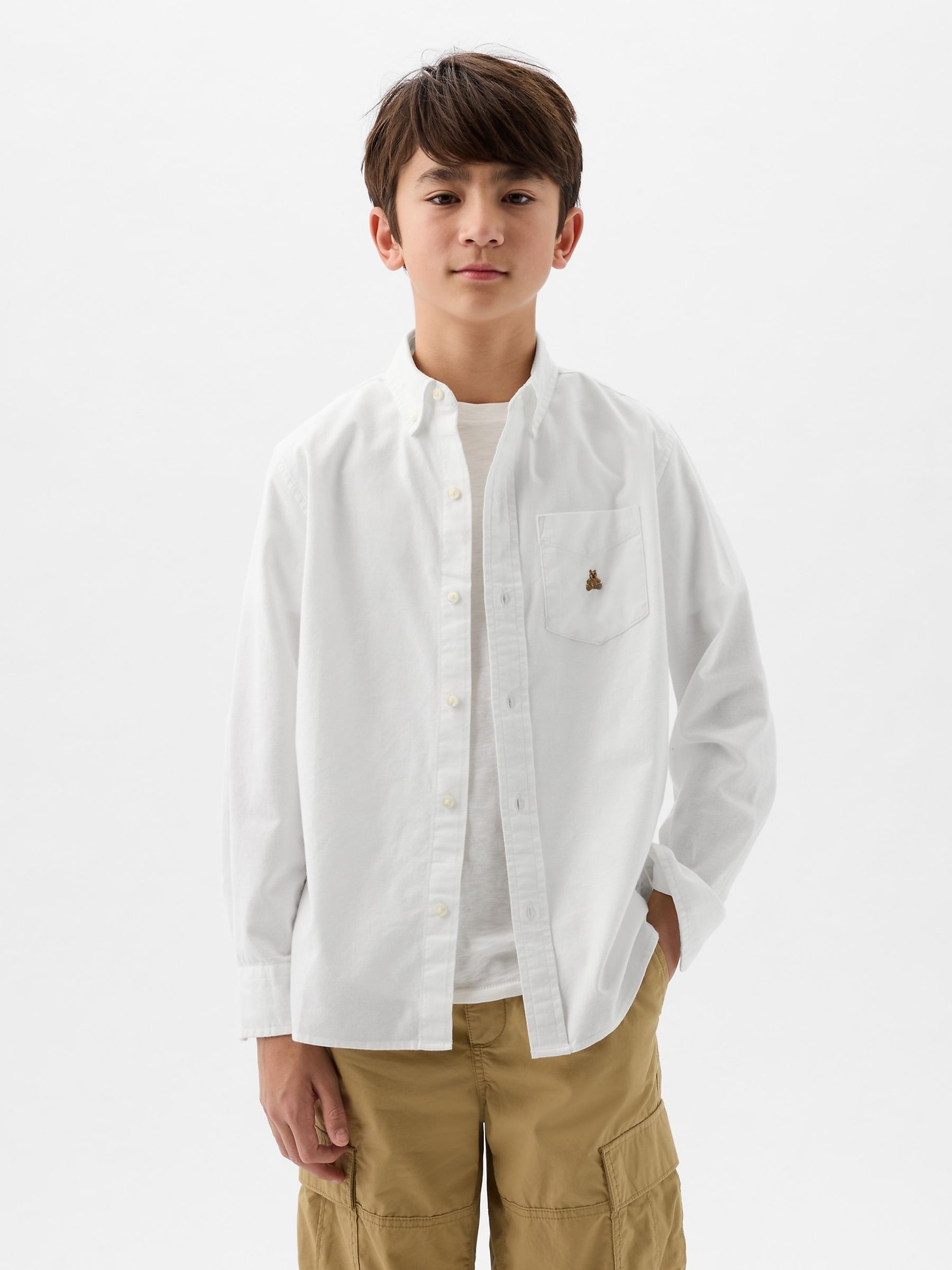 White Oxford Shirt - Image 1 of 4 White Oxford Shirt - Image 1 of 4