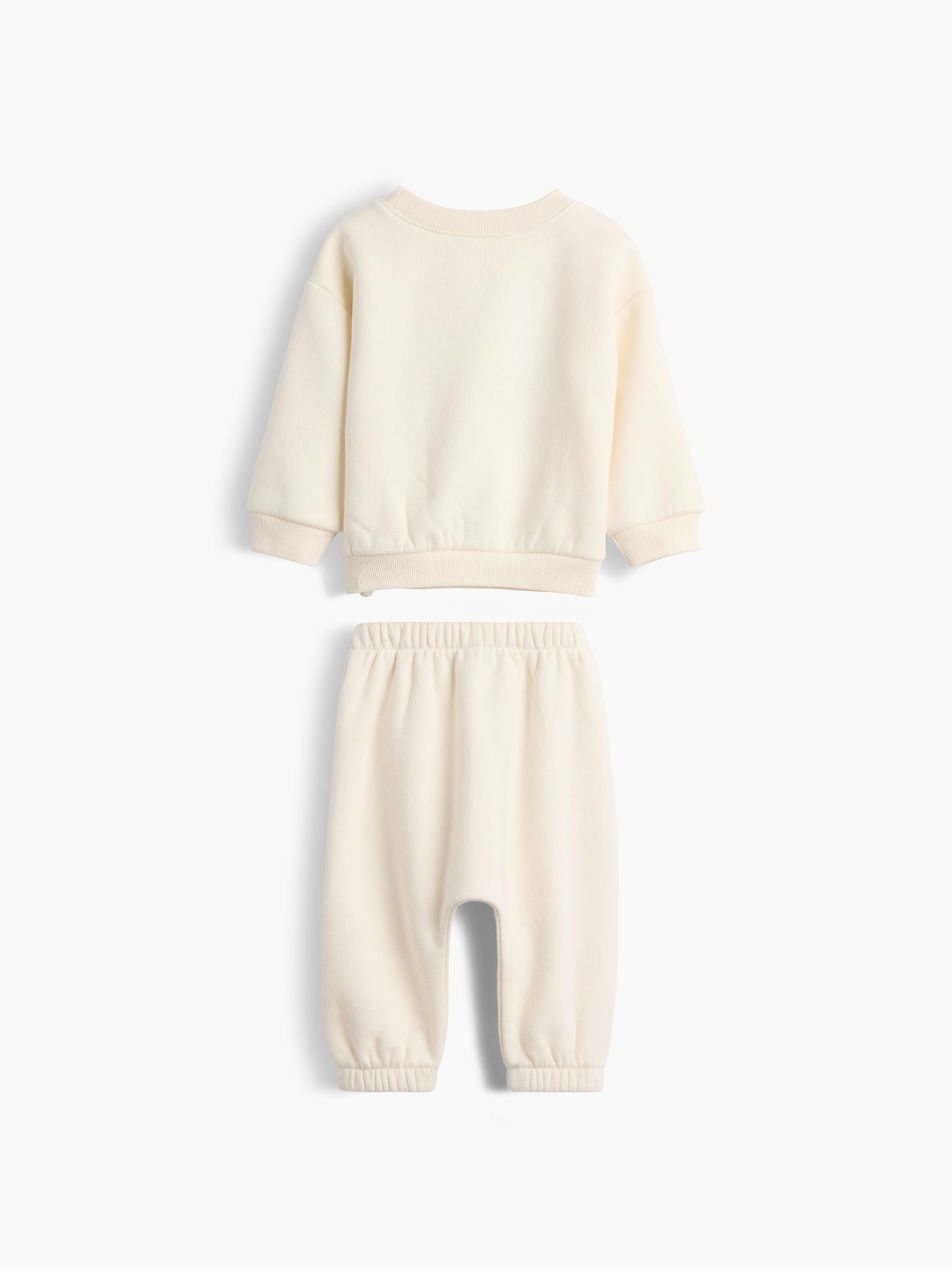 Cream Vintage Soft Brannan Bear Sweat Set - Image 2 of 2