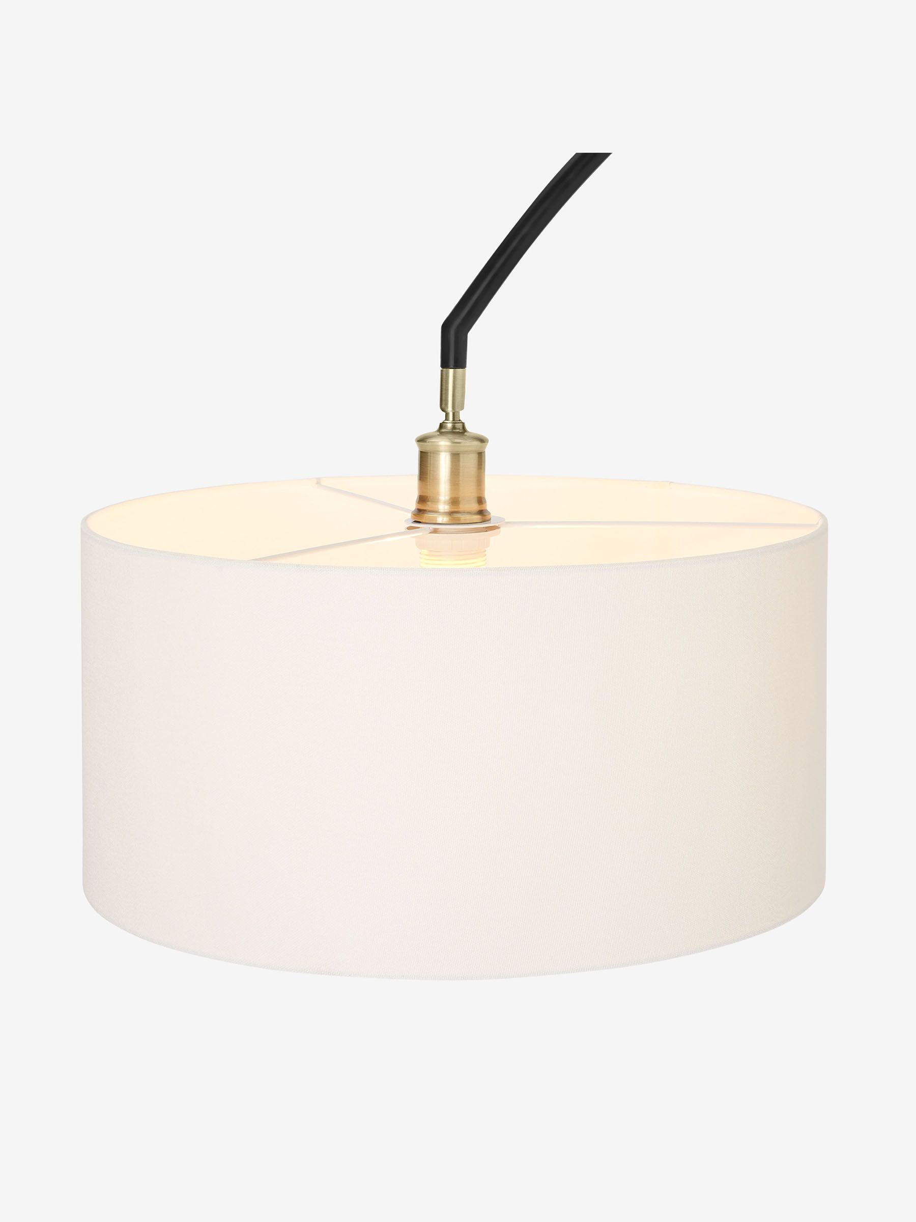 Teo Arch Floor Lamp in Brass - Image 3 of 4