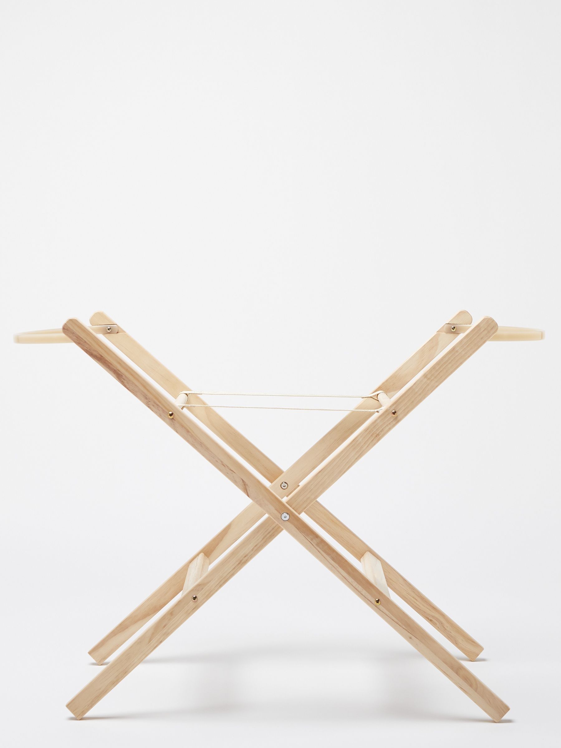 The Little Green Sheep Natural Moses Basket Stand - Image 1 of 3