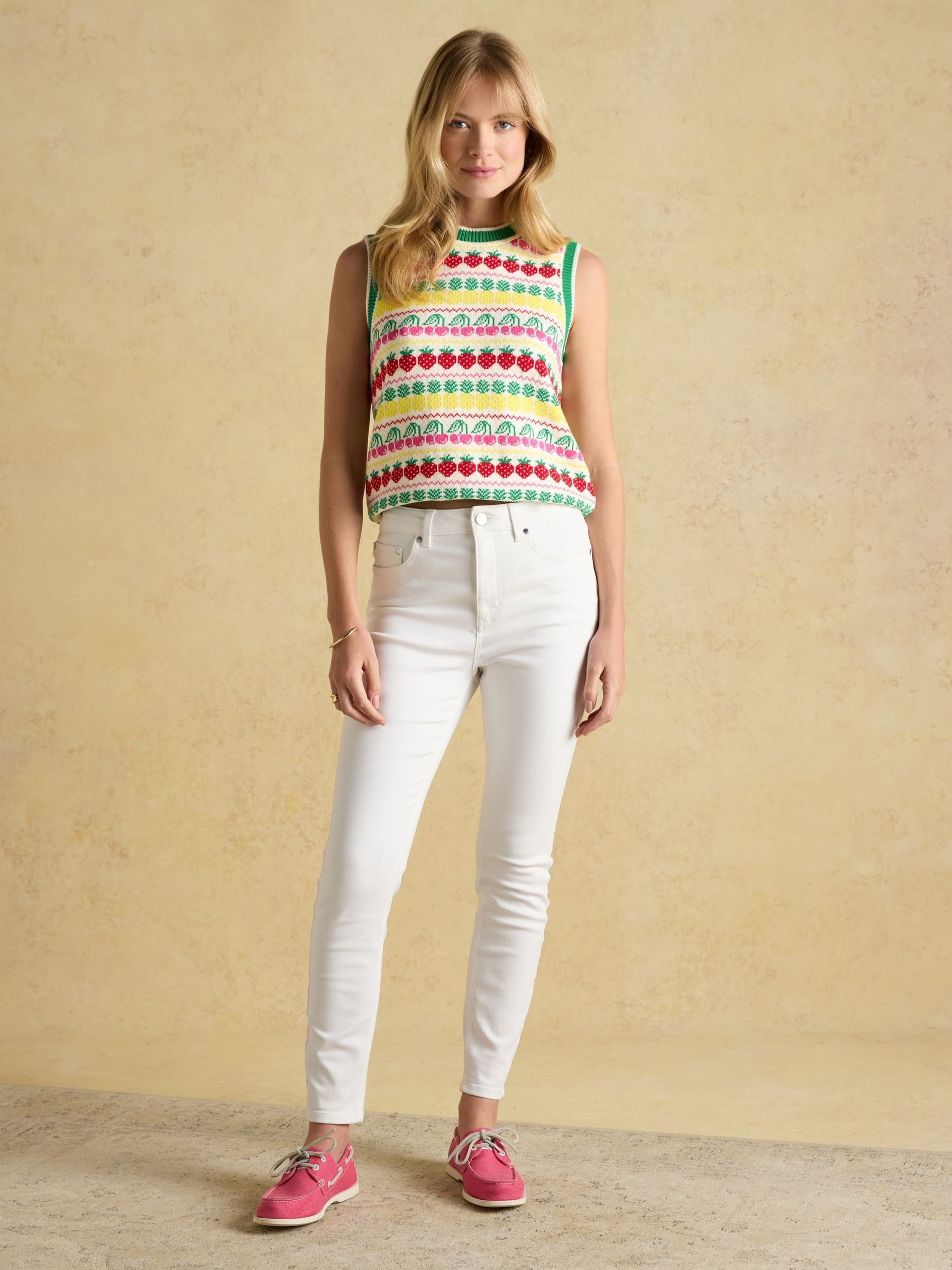 White Skinny Fit Jeans - Image 3 of 7