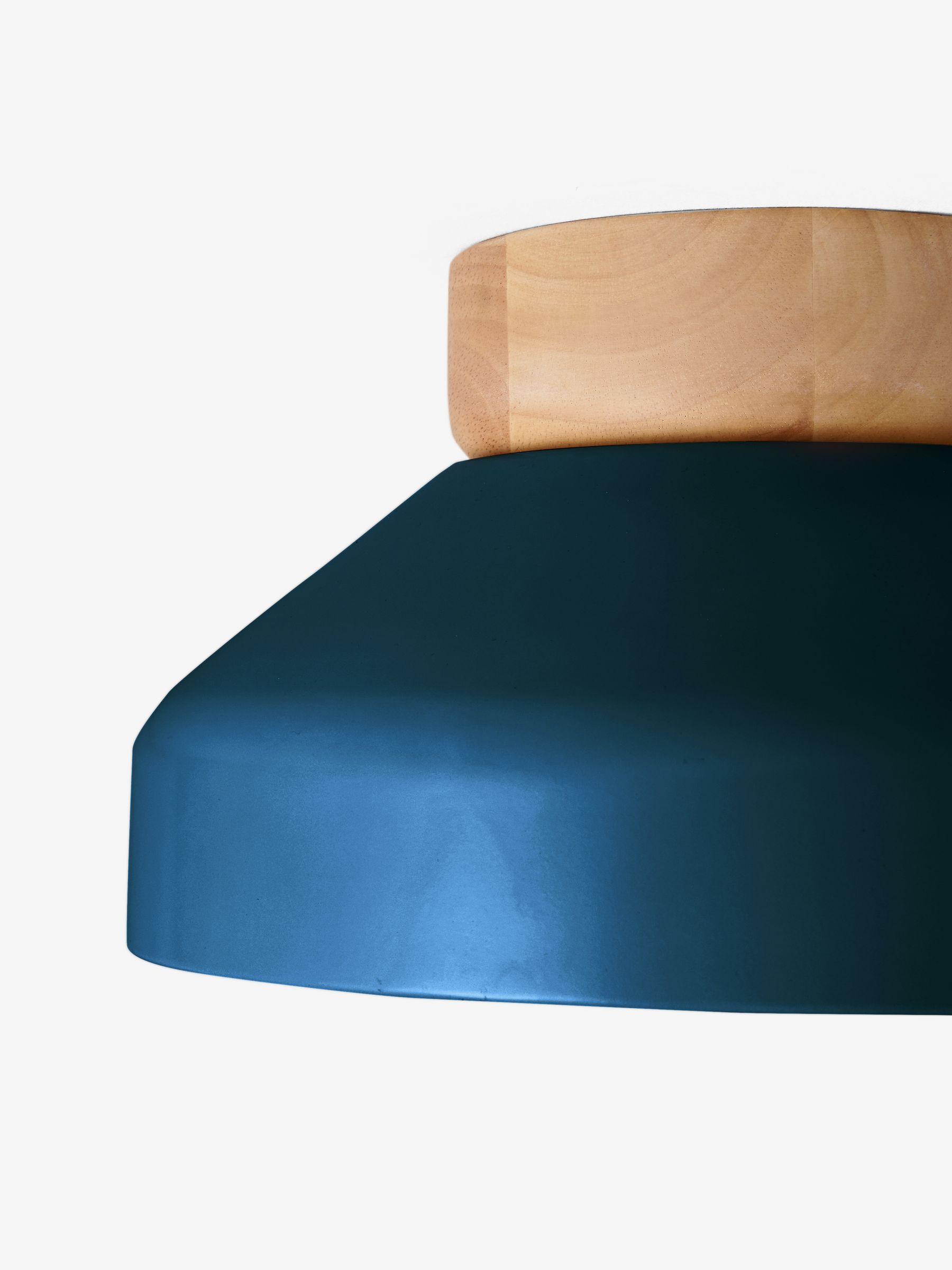 Albert Flush Ceiling Fitting Ceiling Light in Navy - Image 2 of 2