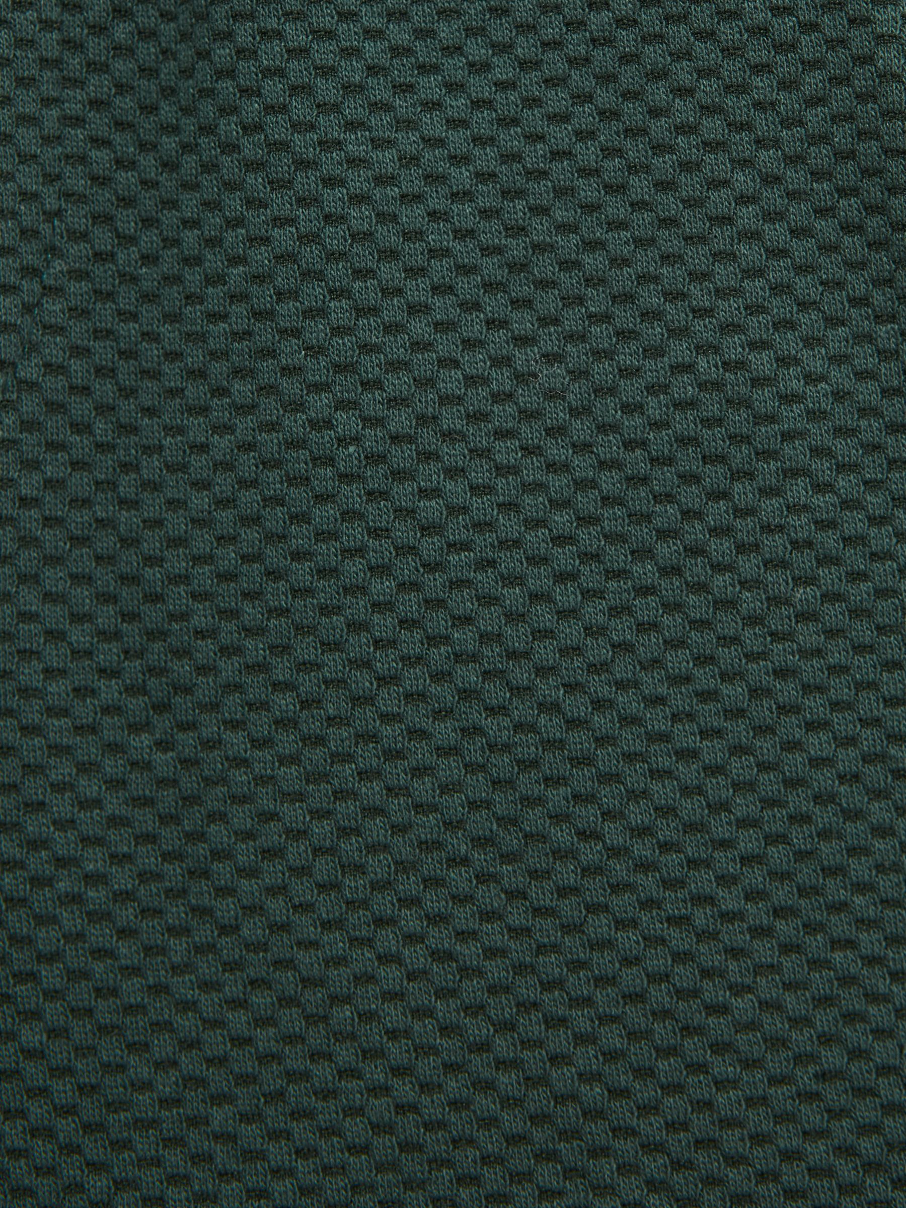 Textured Drawstring Shorts in Green Smoke - Image 5 of 5