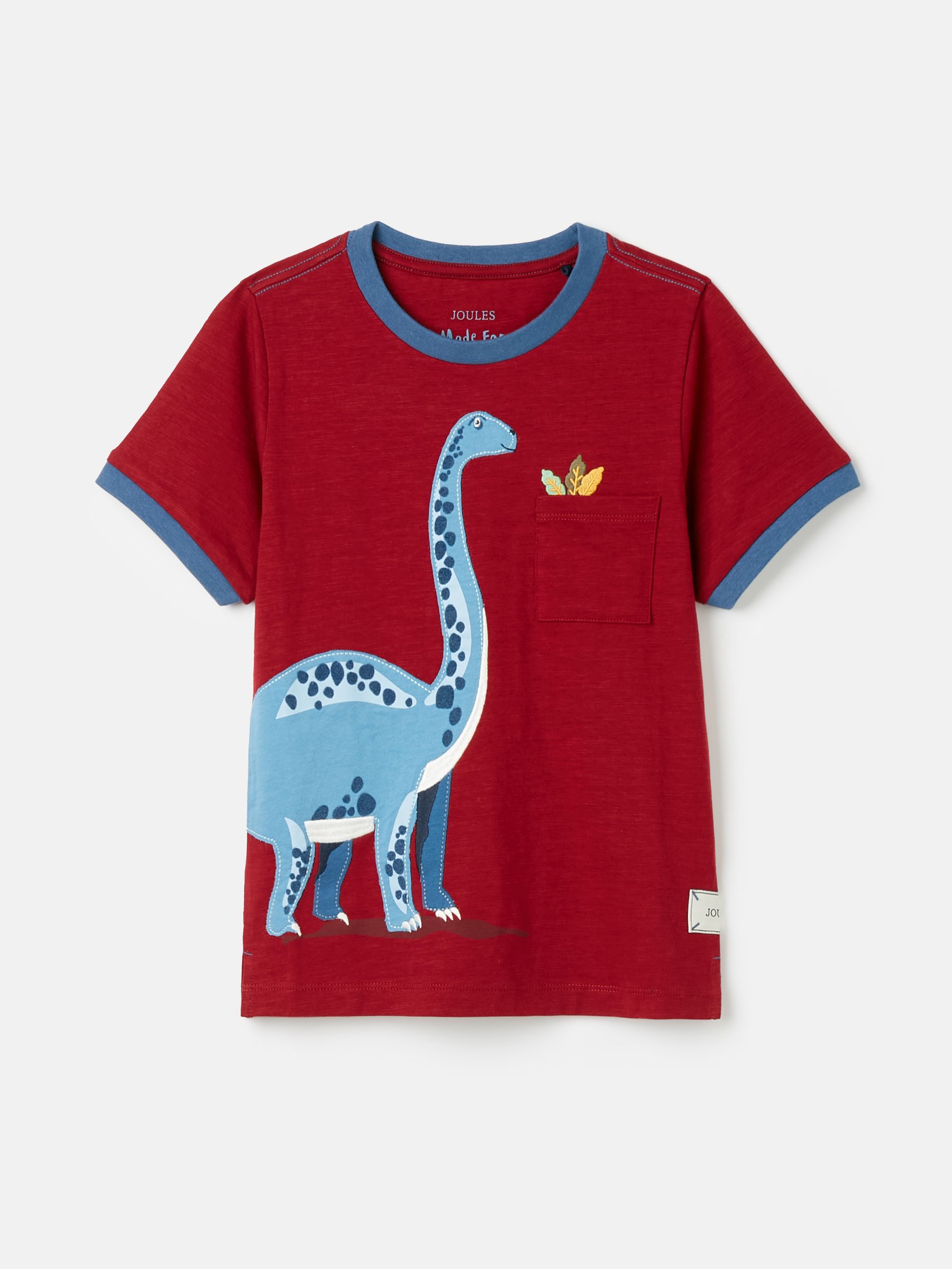 Archie Red Dinosaur Artwork T-Shirt - Image 1 of 4