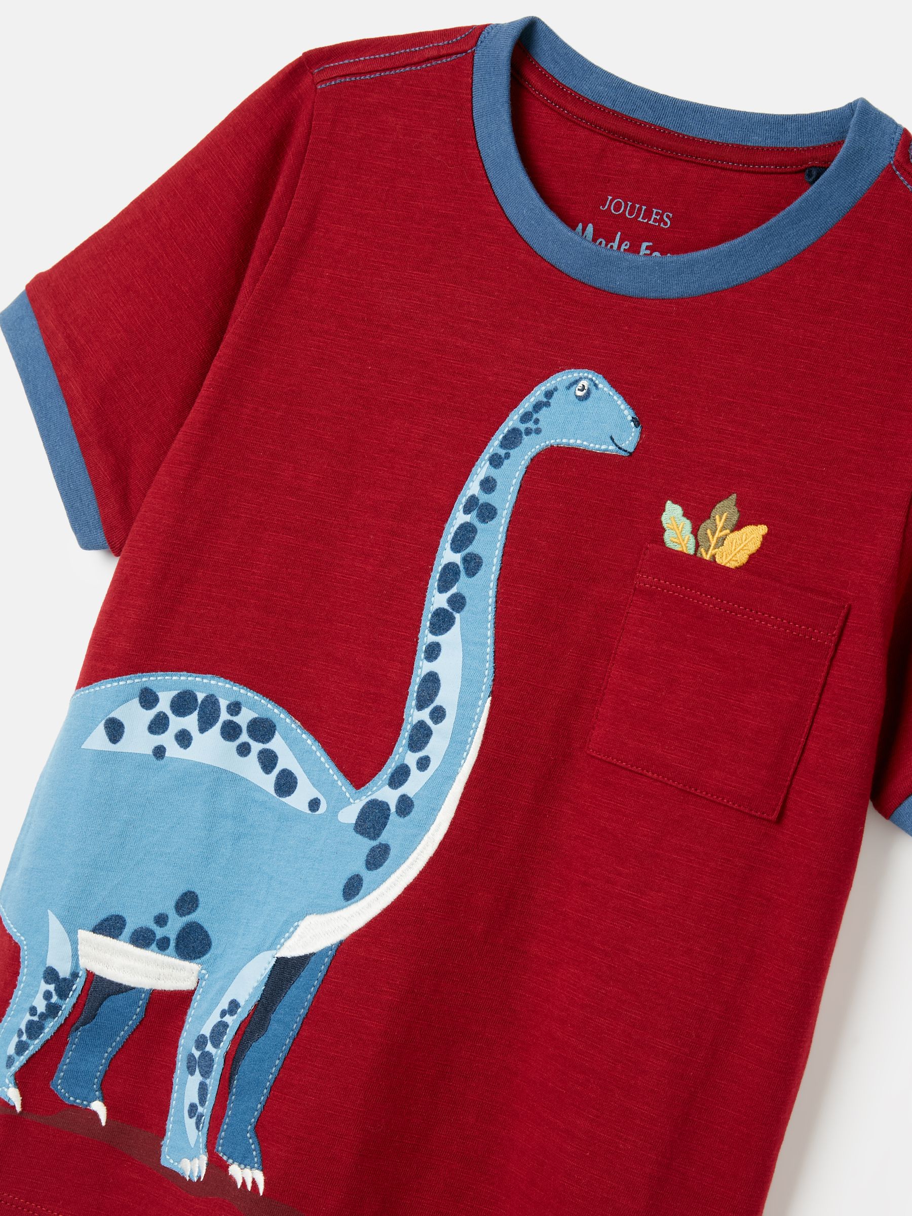 Archie Red Dinosaur Artwork T-Shirt - Image 2 of 4