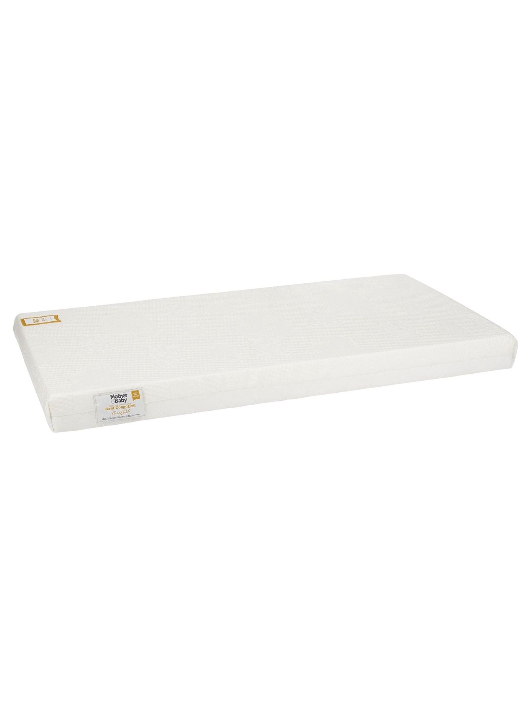 CuddleCo Grey Juliet Cot Bed With Mother&Baby First Gold Foam Mattress - Image 7 of 7