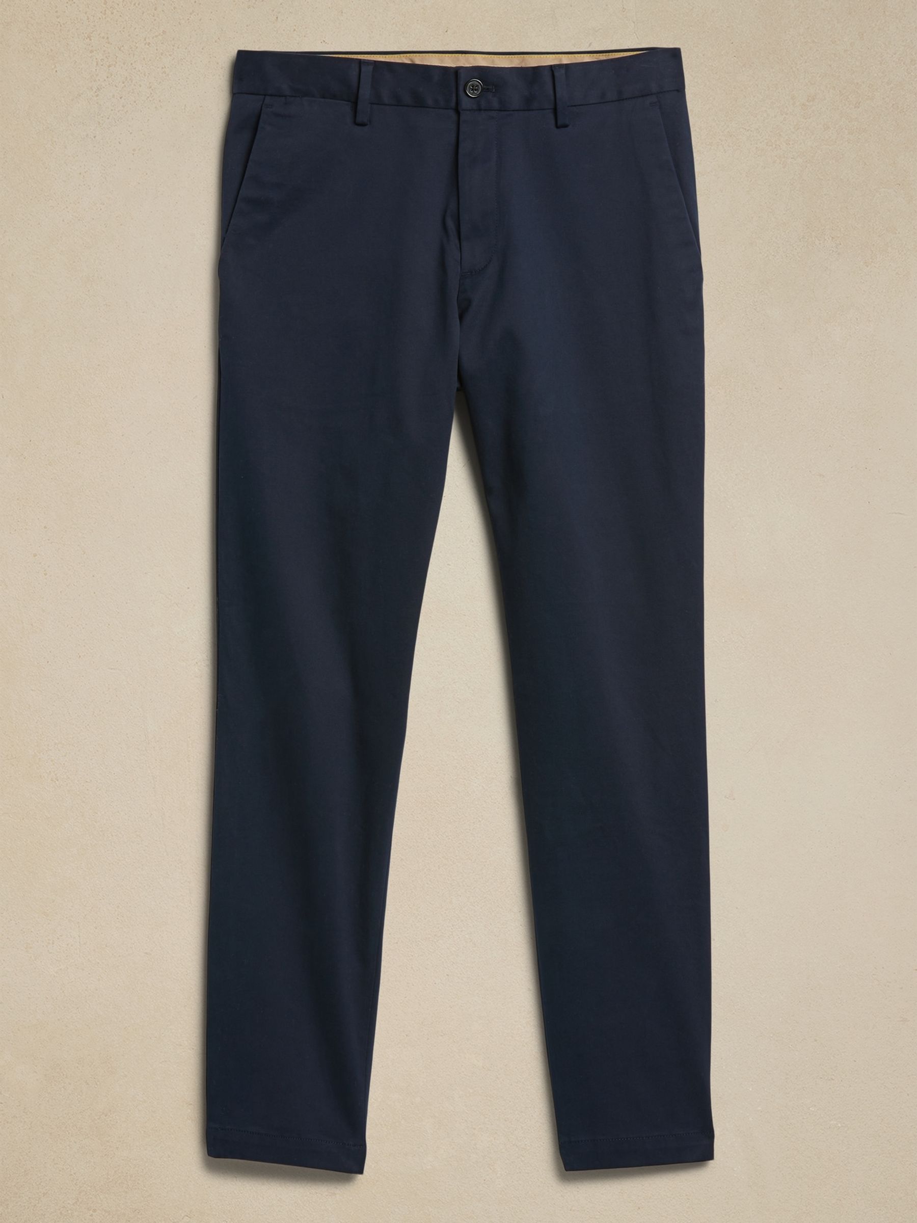 Banana Republic Blue Slim Rapid Movement Chino - Image 1 of 5