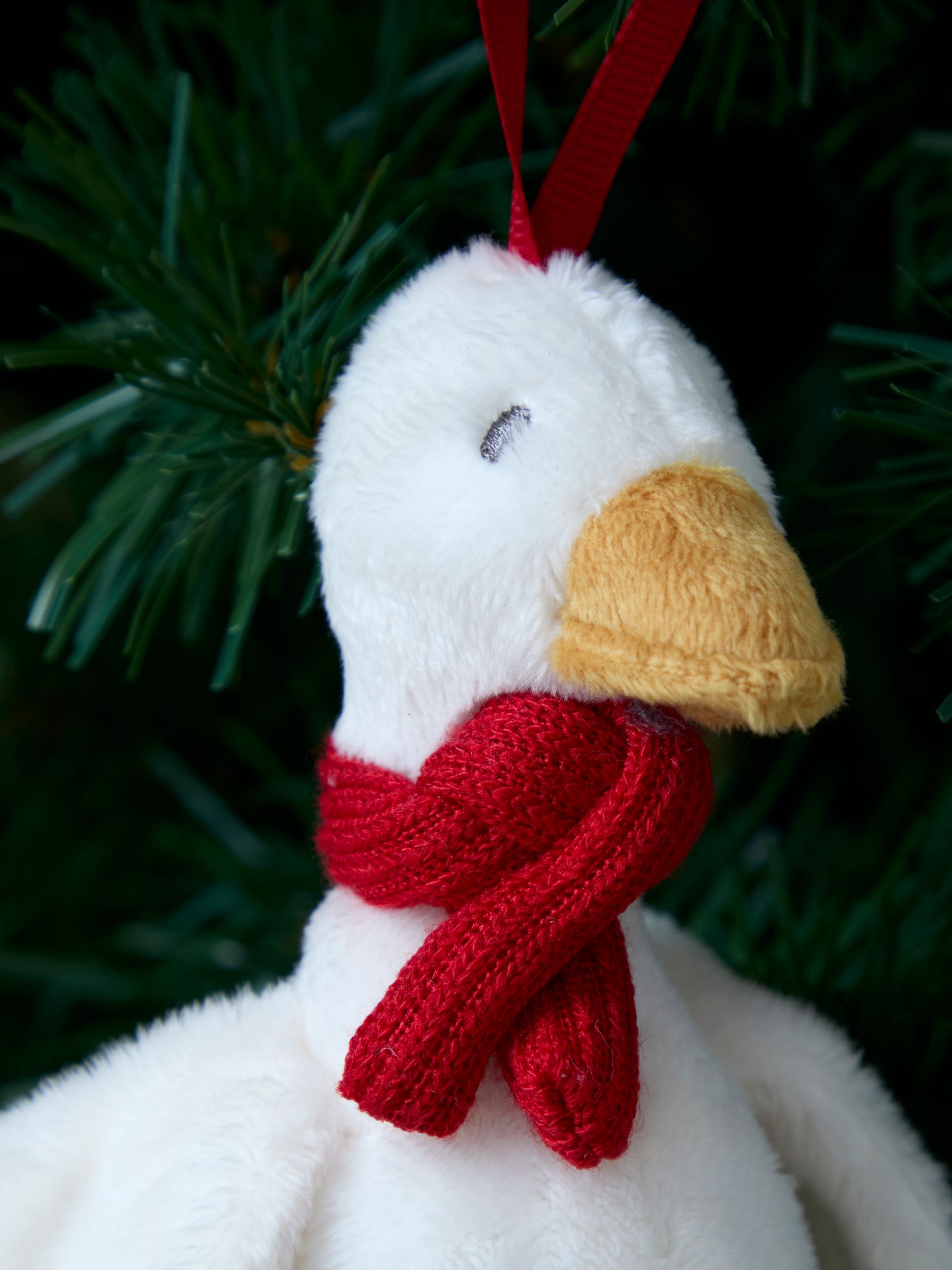 Christmas Goose Christmas Wooden Tree Decoration - Image 4 of 4