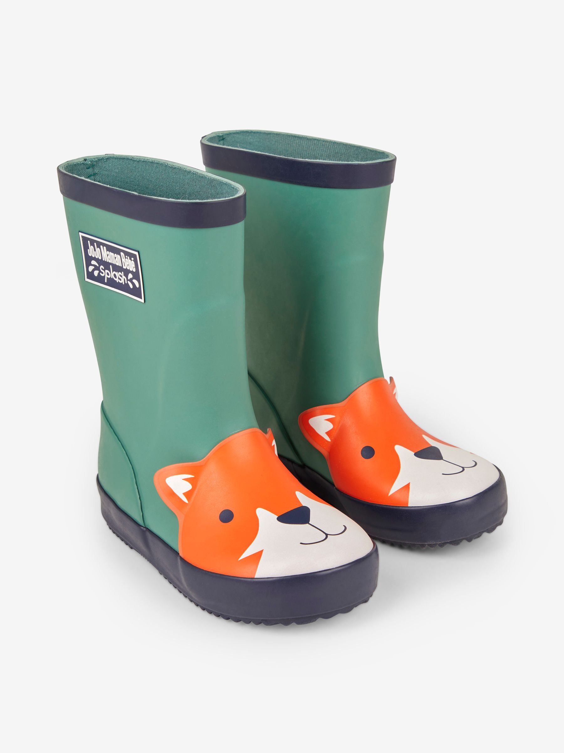 Khaki Kids' Fox Wellies - Image 1 of 4